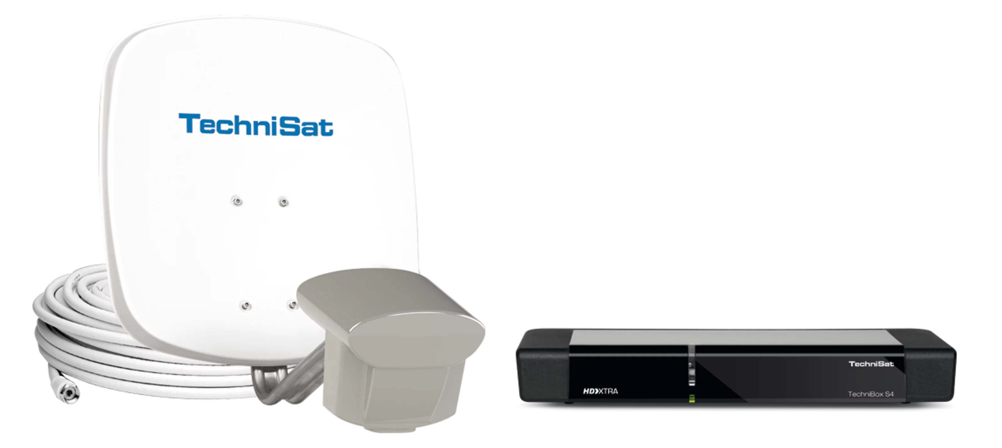 MULTYTENNE QUATTROSAT, Komplettpaket Frontal, Front