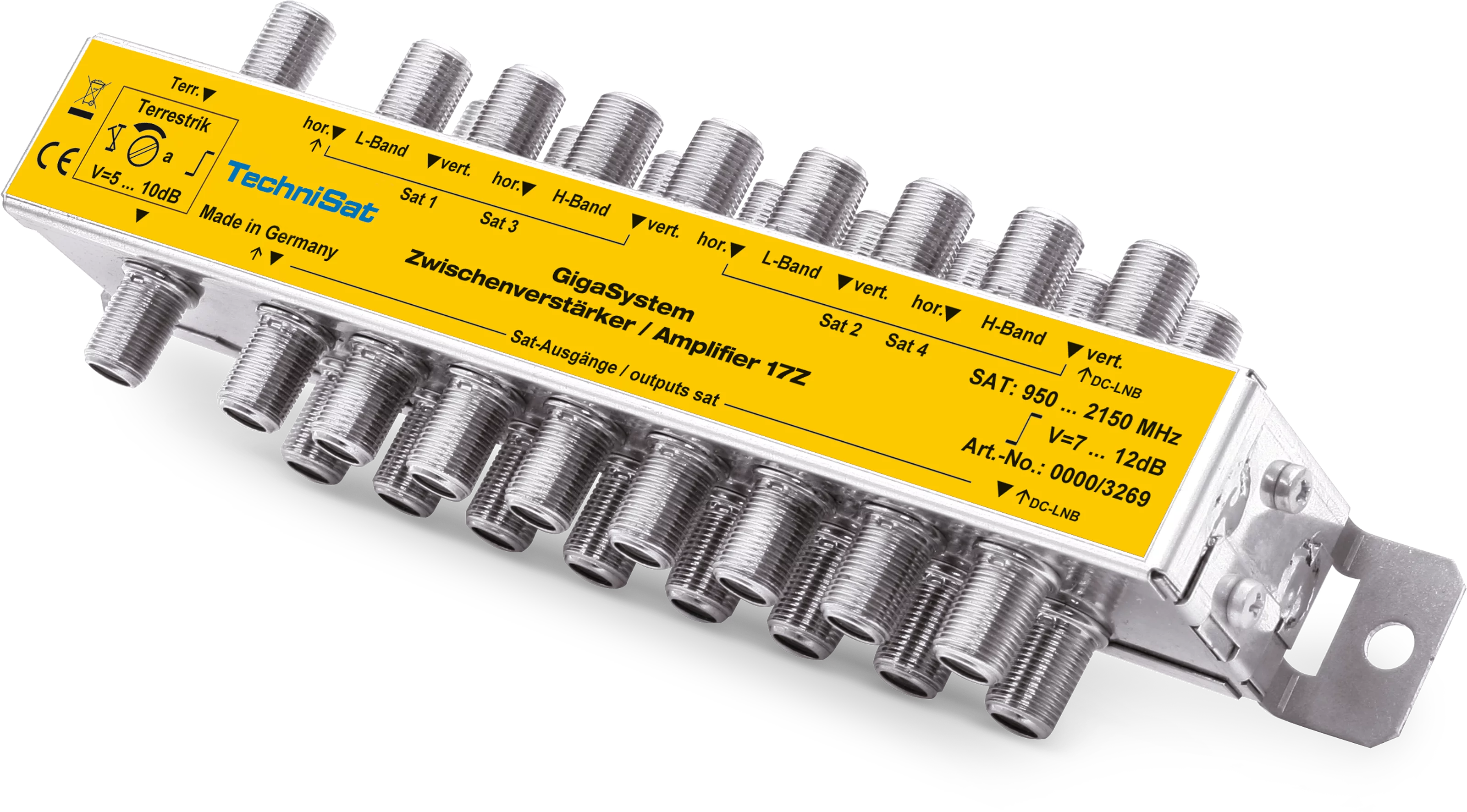 Zwischenverstärker 17Z Schräg, Links