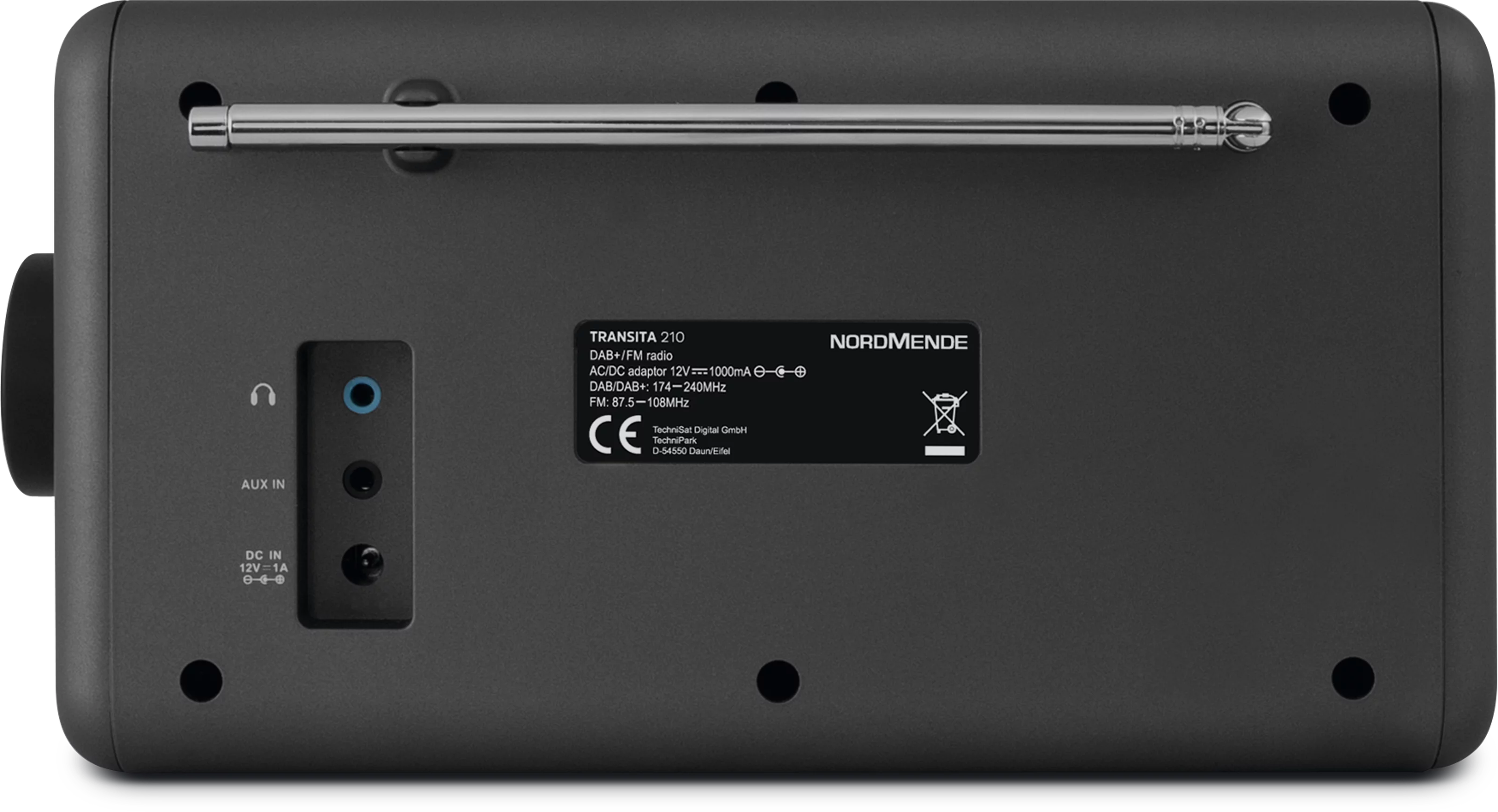 Transita 210 Frontal, Rück