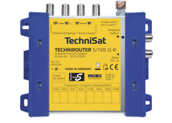 TECHNIROUTER 5/1x8 G-R (Grundeinheit) Frontal, Front