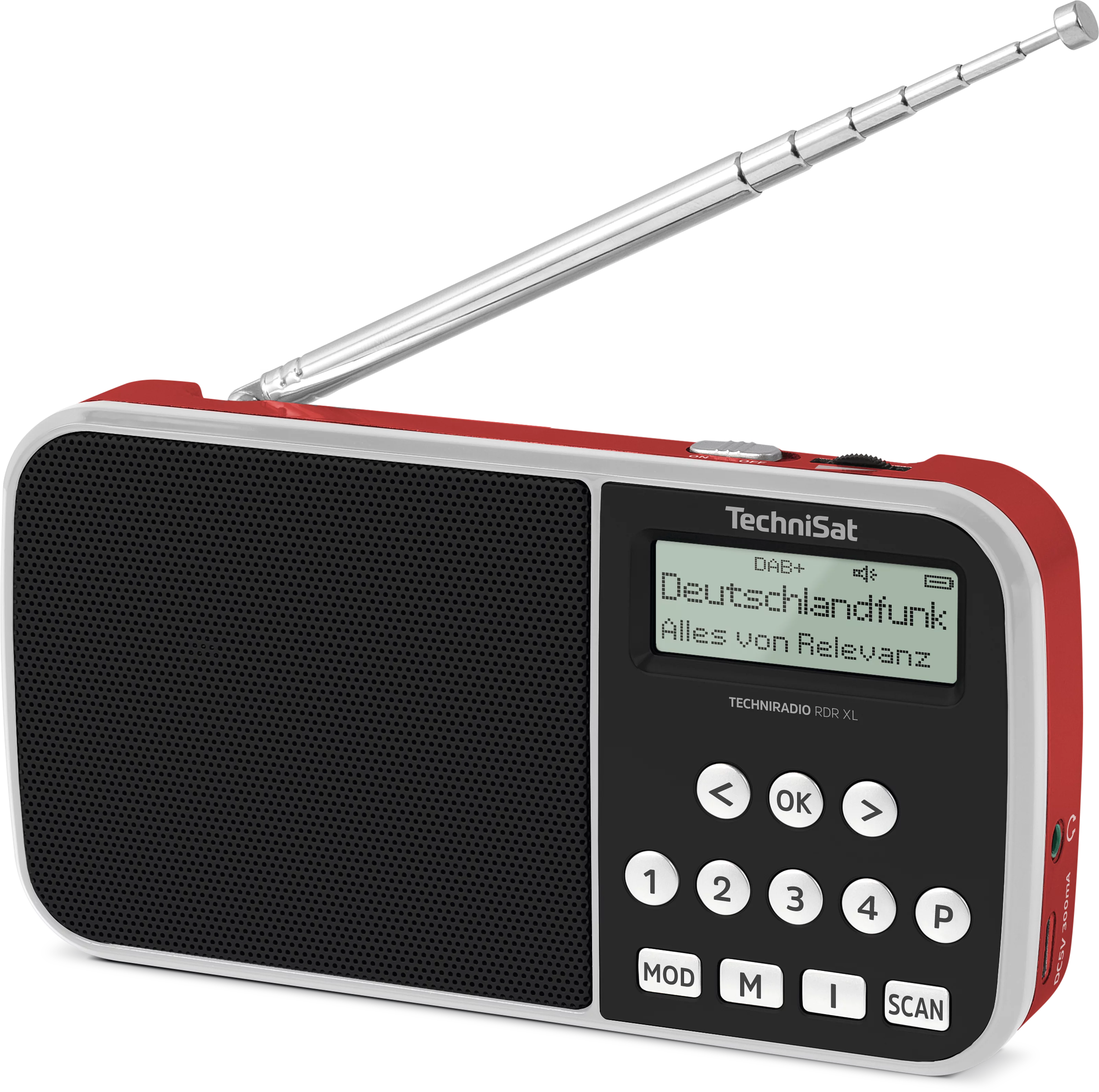 TECHNIRADIO RDR XL Schräg, Links