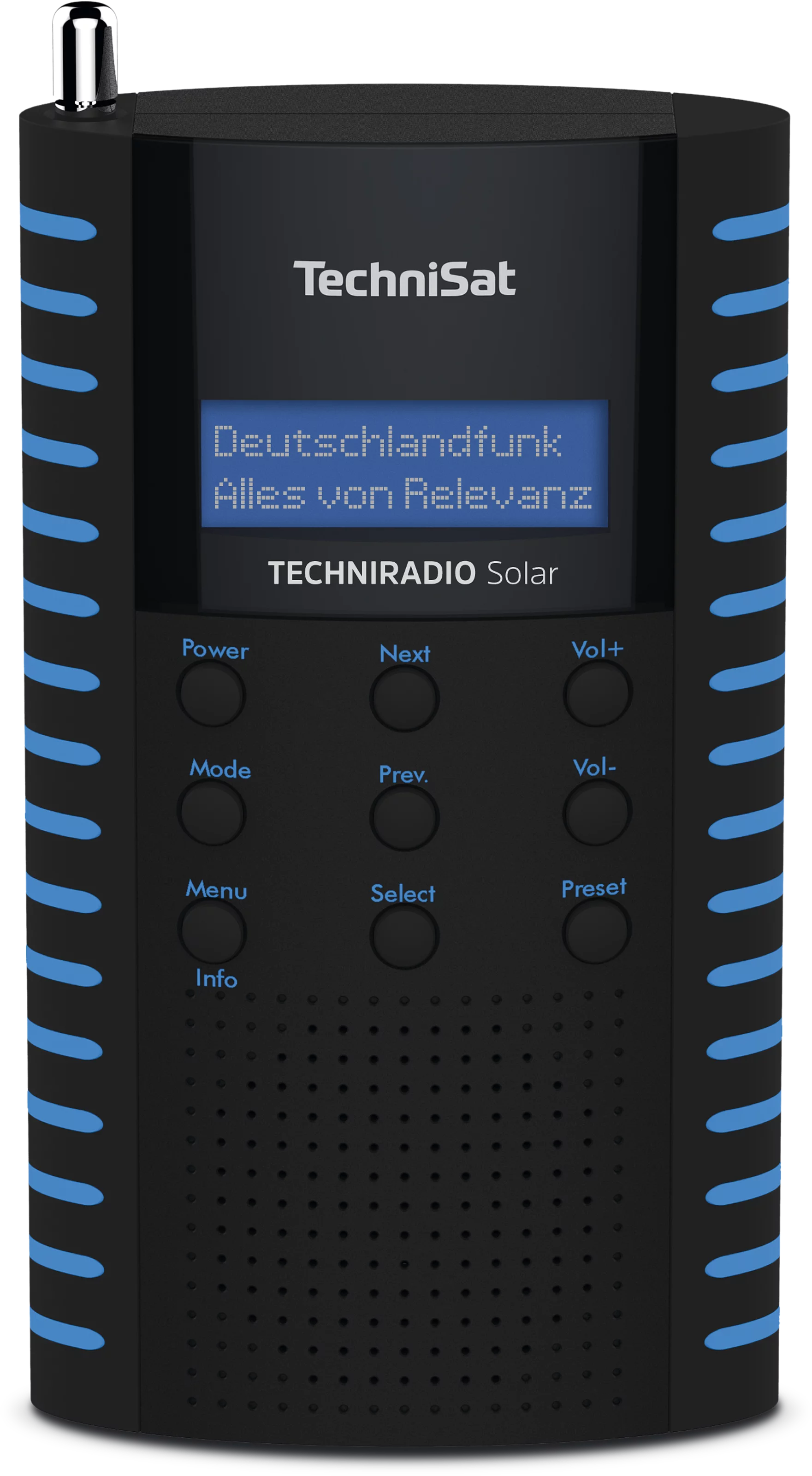 TECHNIRADIO Solar Frontal, Front