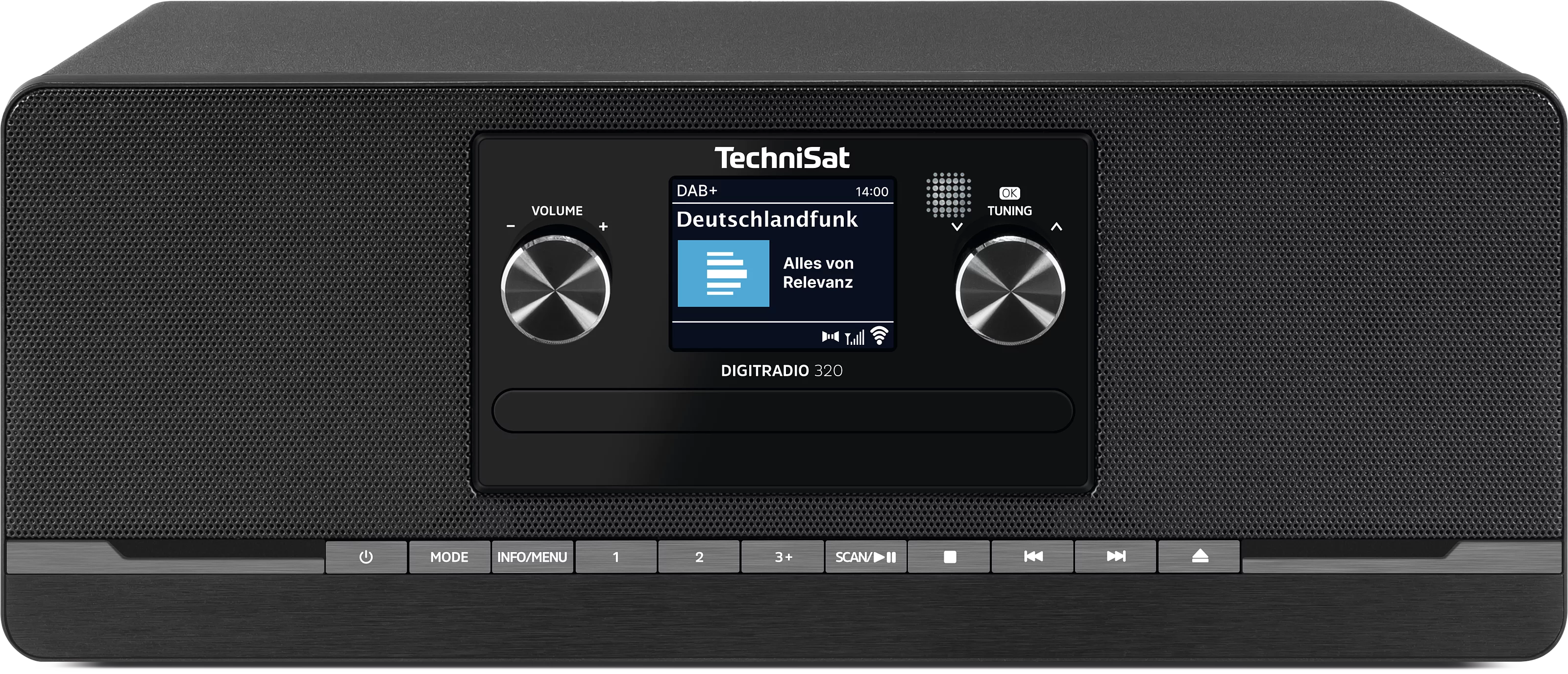 DIGITRADIO 320 Frontal, Front