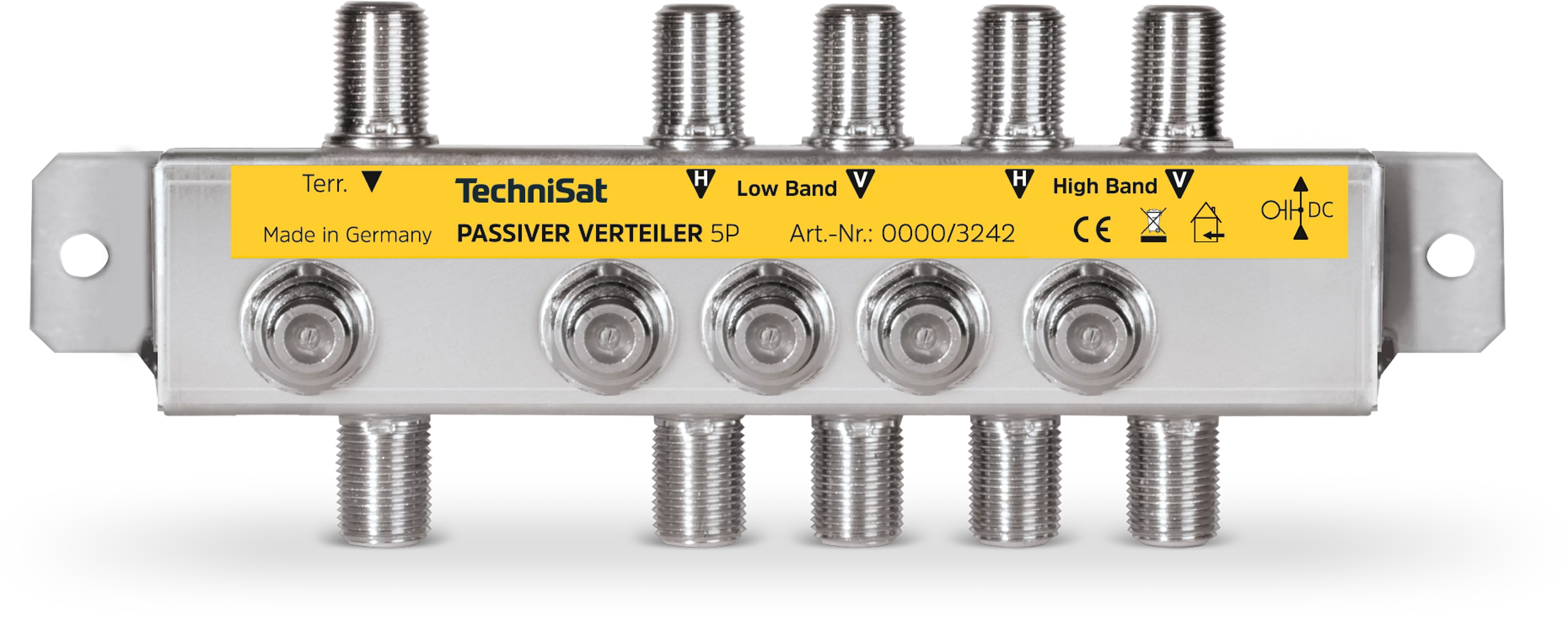 Passiver Verteiler 5P Frontal, Front