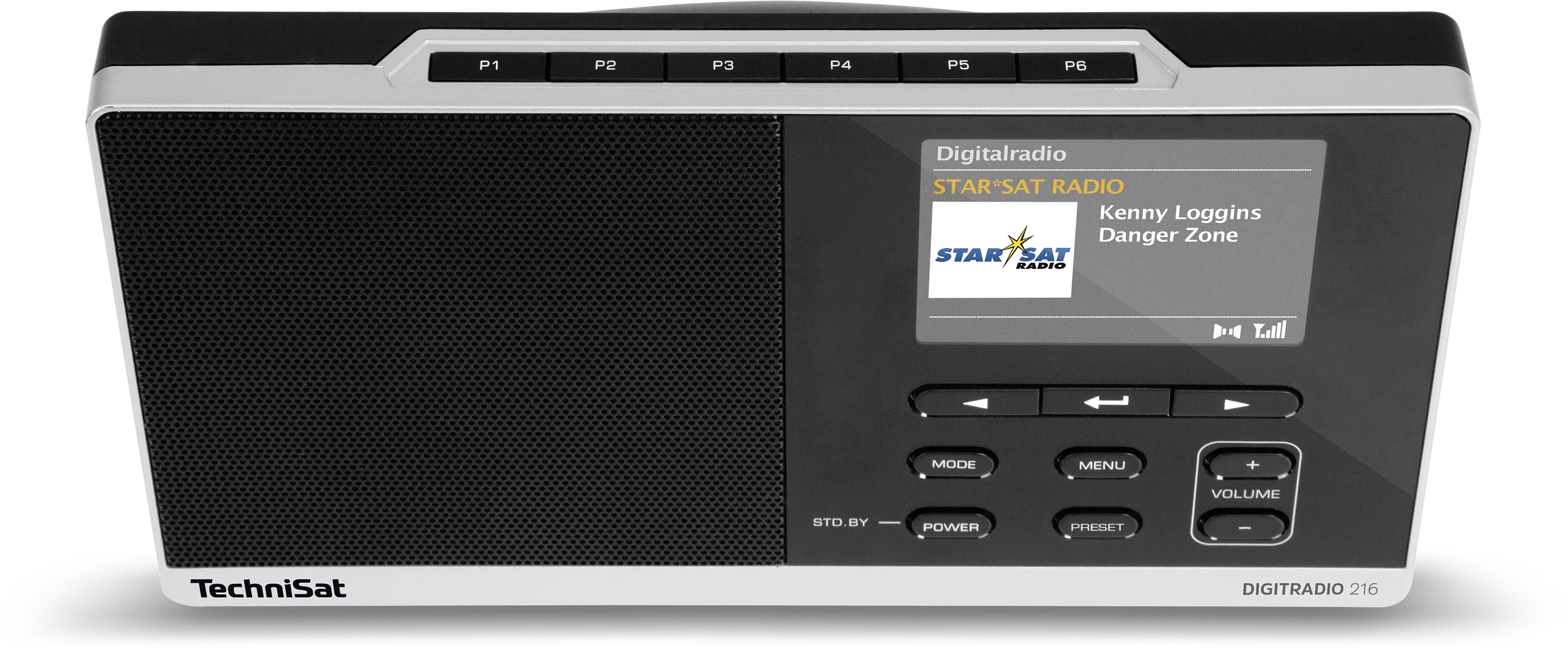 DIGITRADIO 216 Frontal, Oben