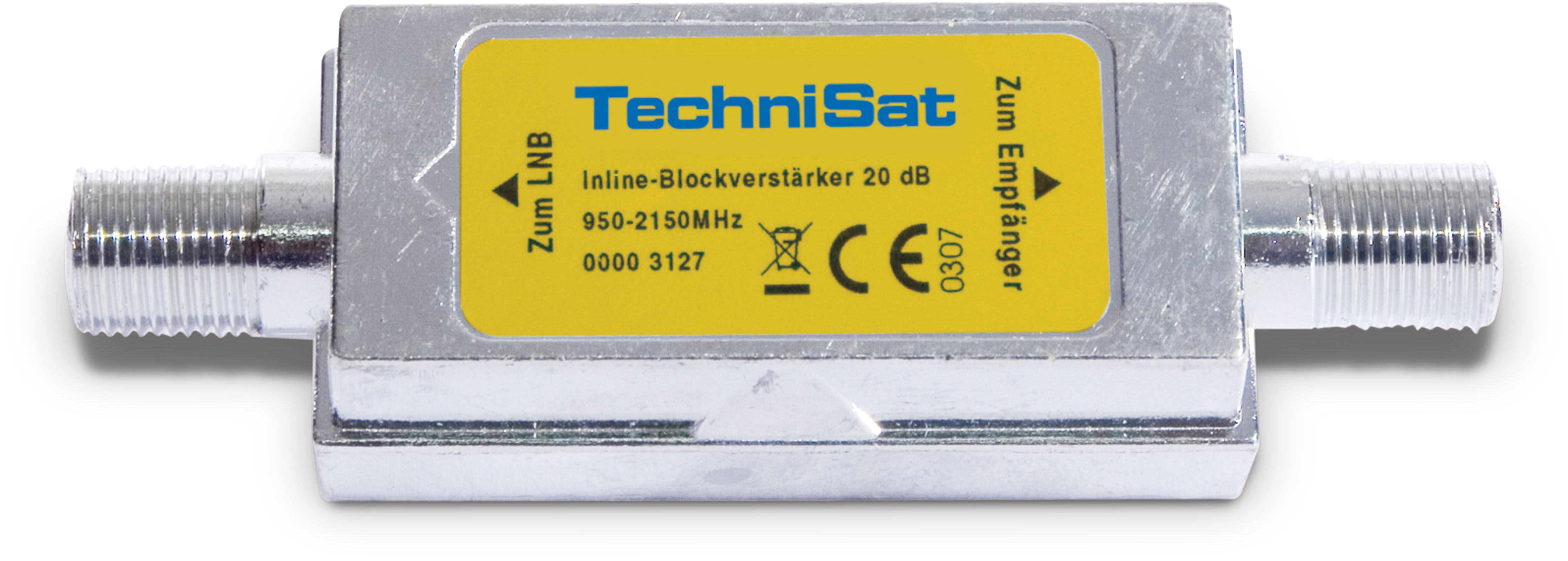 Inline-Blockverstärker 2150 Frontal, Front