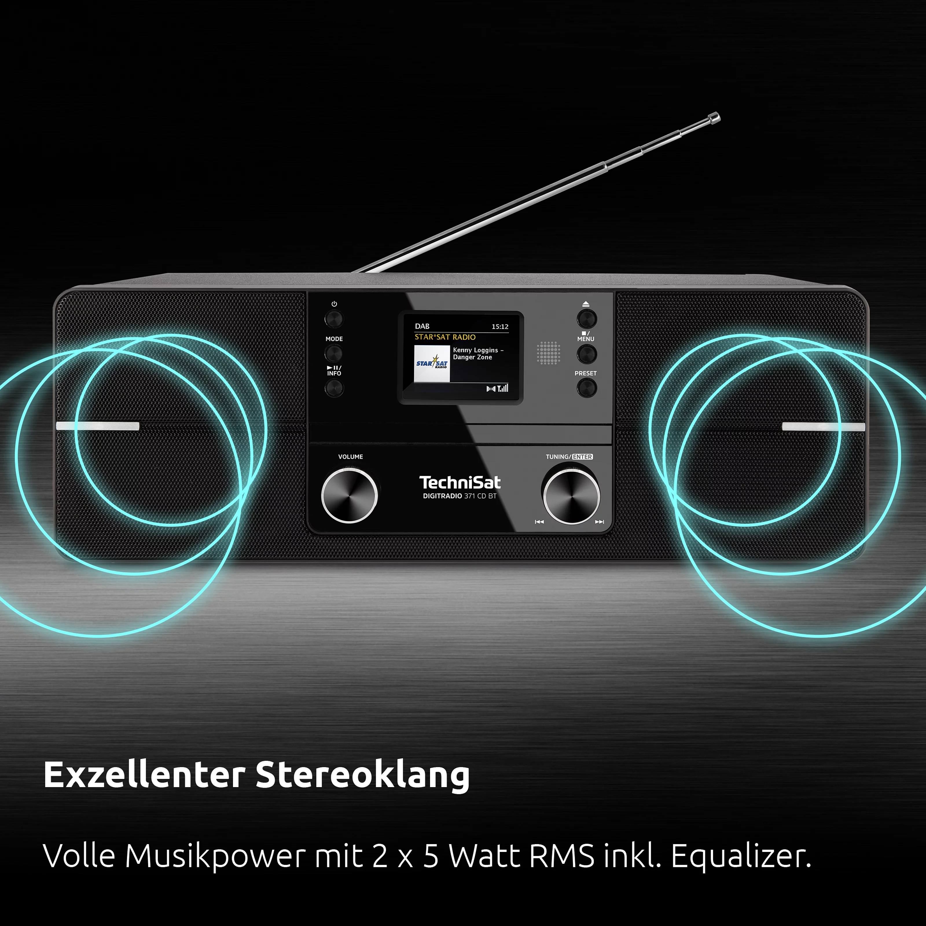 DIGITRADIO 371 CD BT (refurbished)