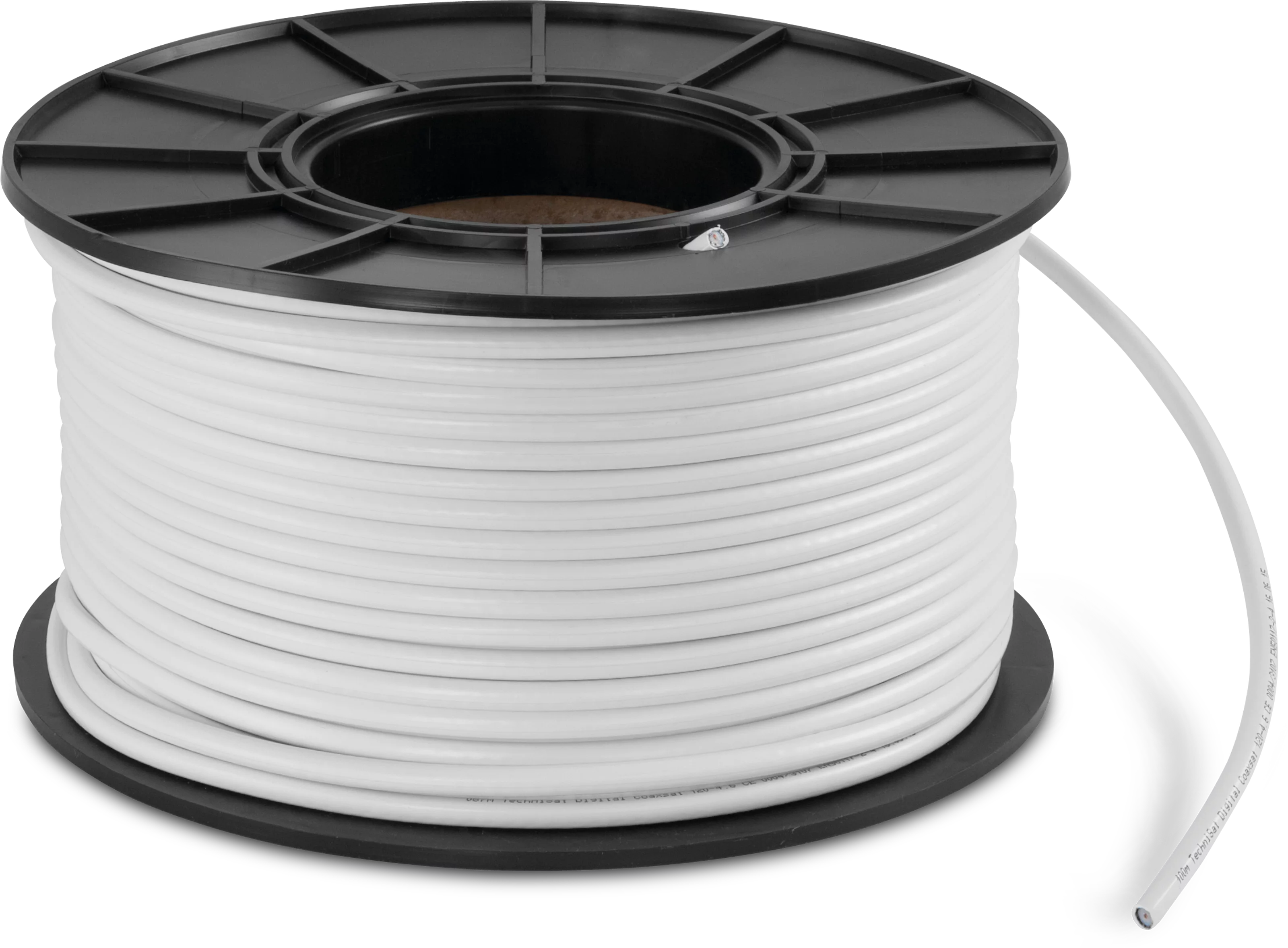 COAXSAT 115-3.6, bobina da 100 m Frontal, Front