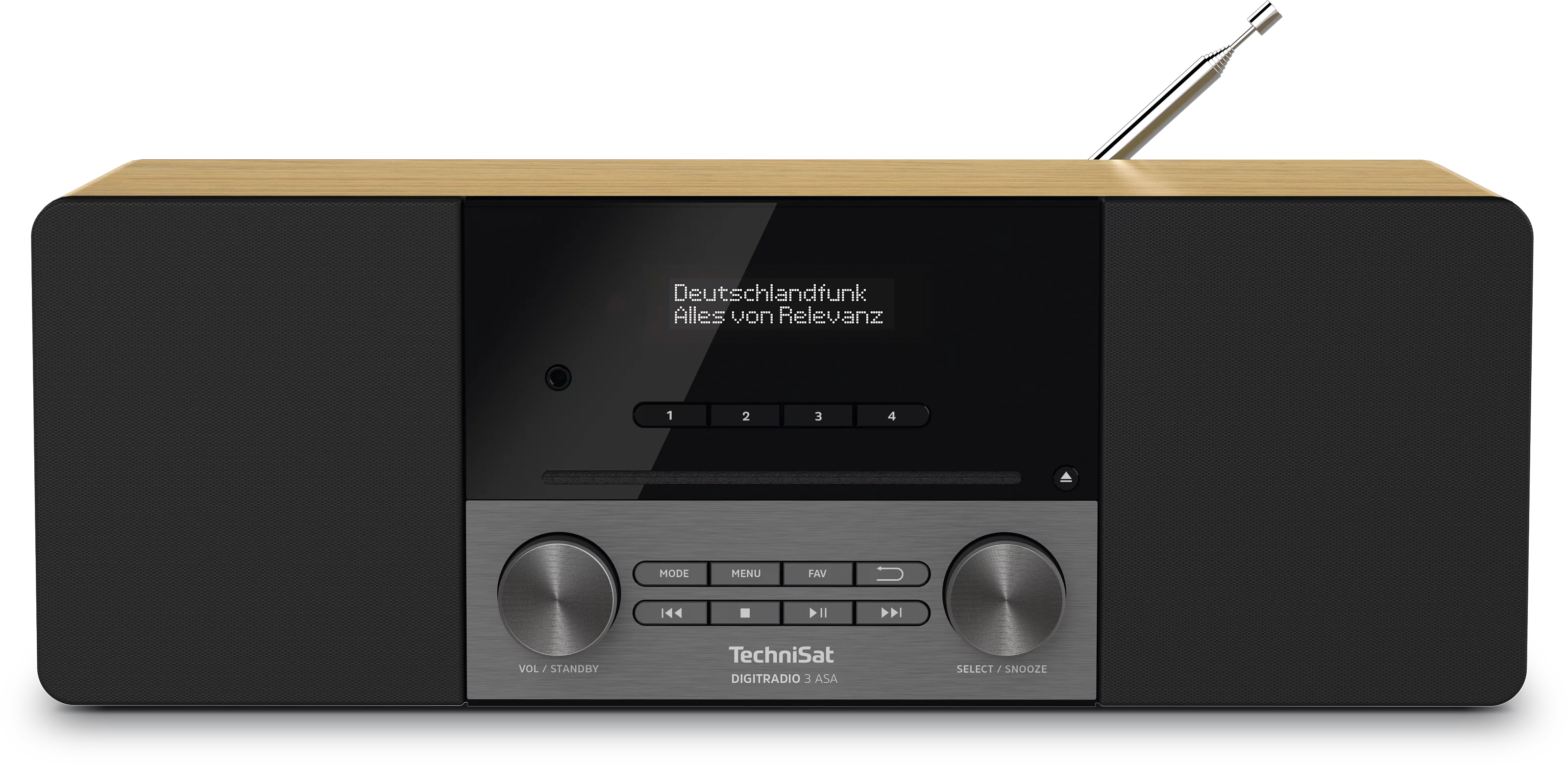 DIGITRADIO 3 ASA Frontal, Front