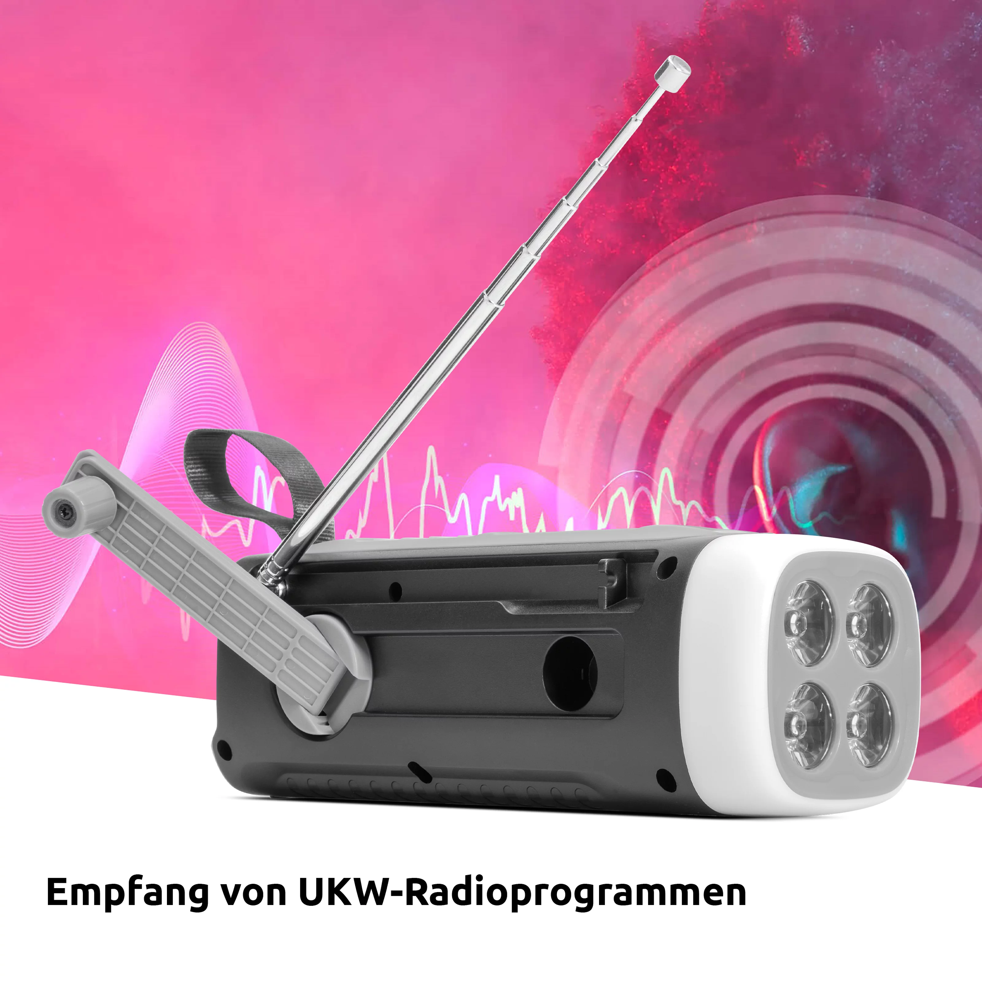 VIOLA Kurbelradio (B-Ware)