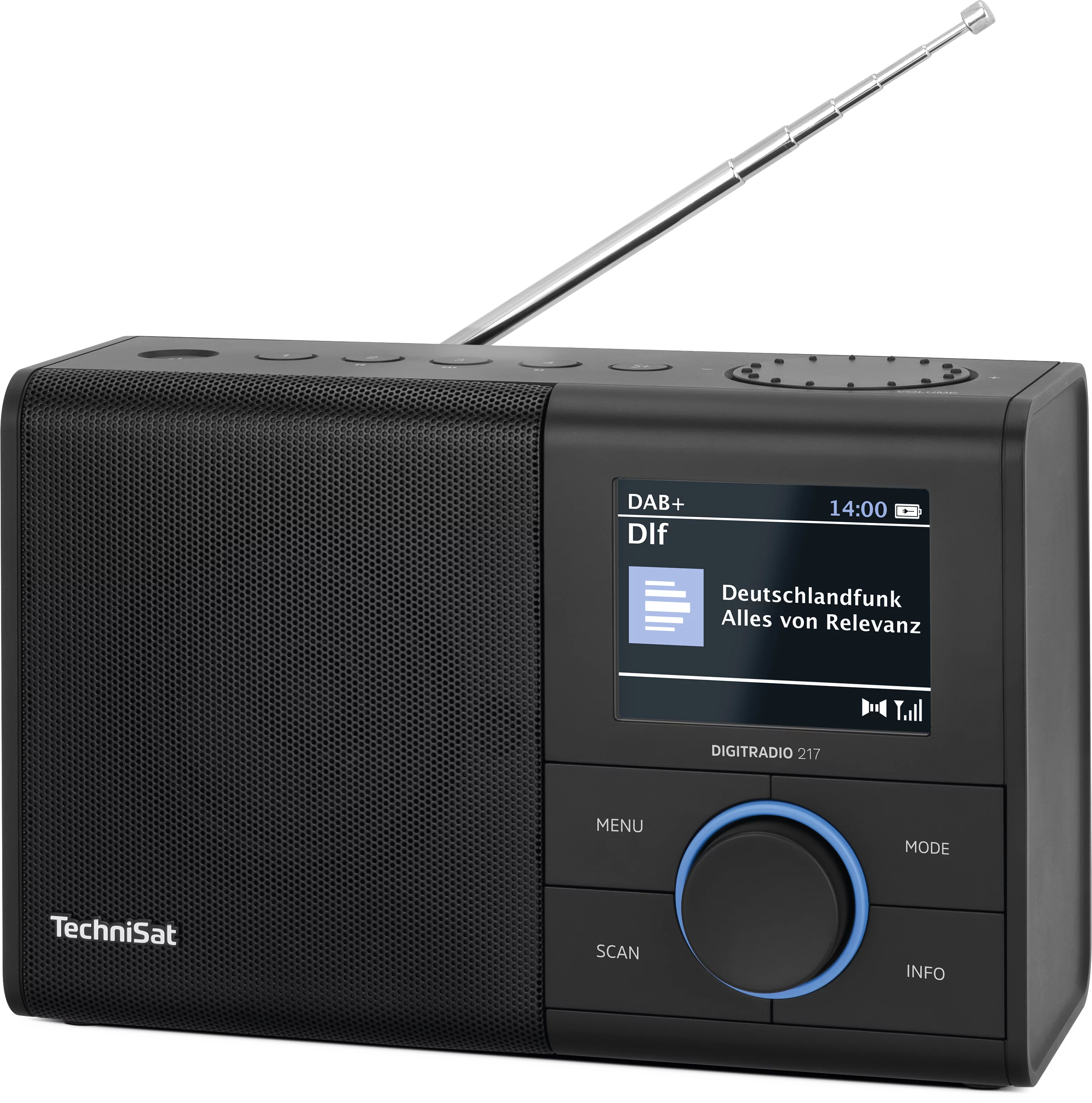 DIGITRADIO 217 Schräg, Links