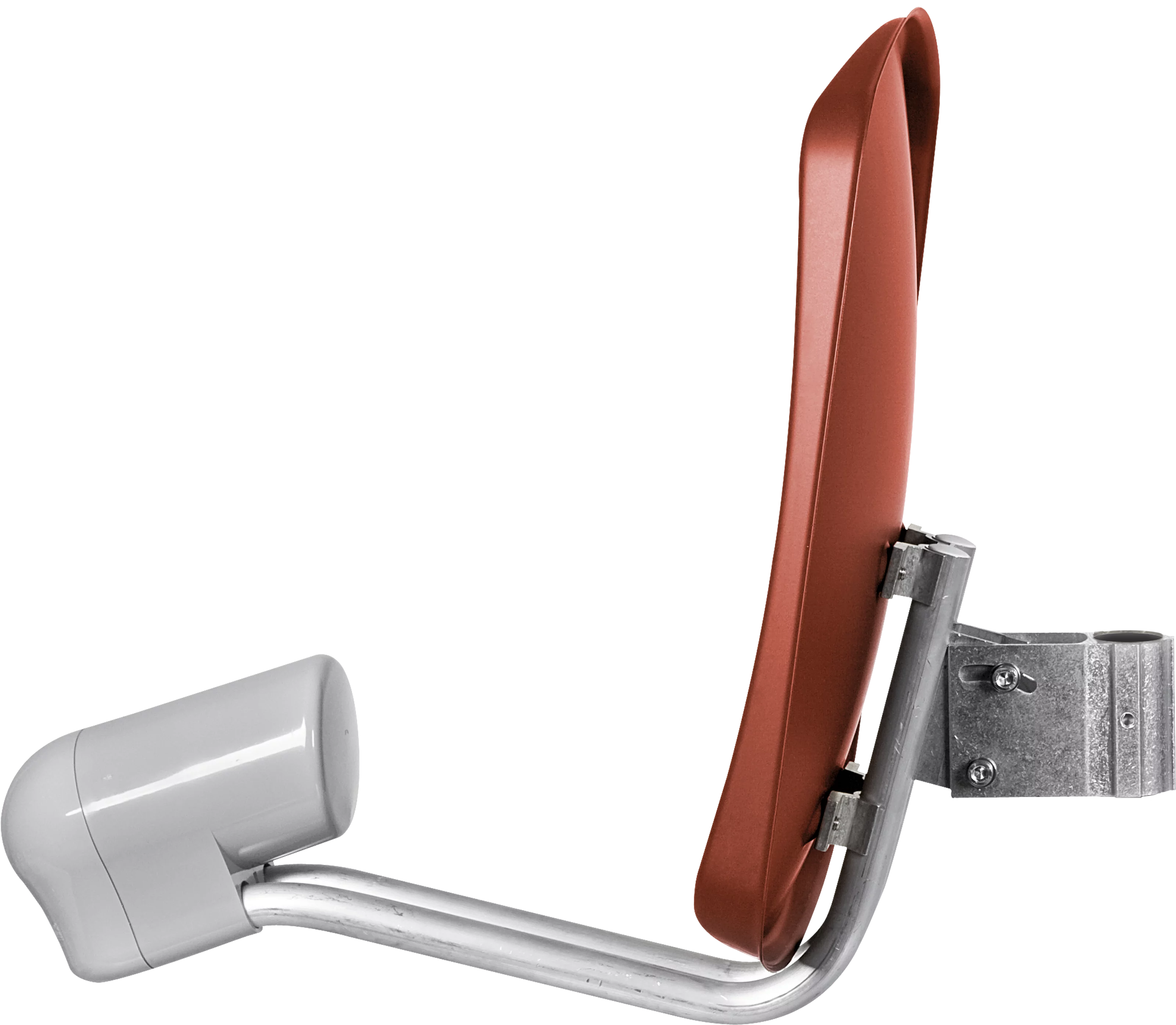 SATMAN 33, UNYSAT V/H-LNB Frontal, Rechts