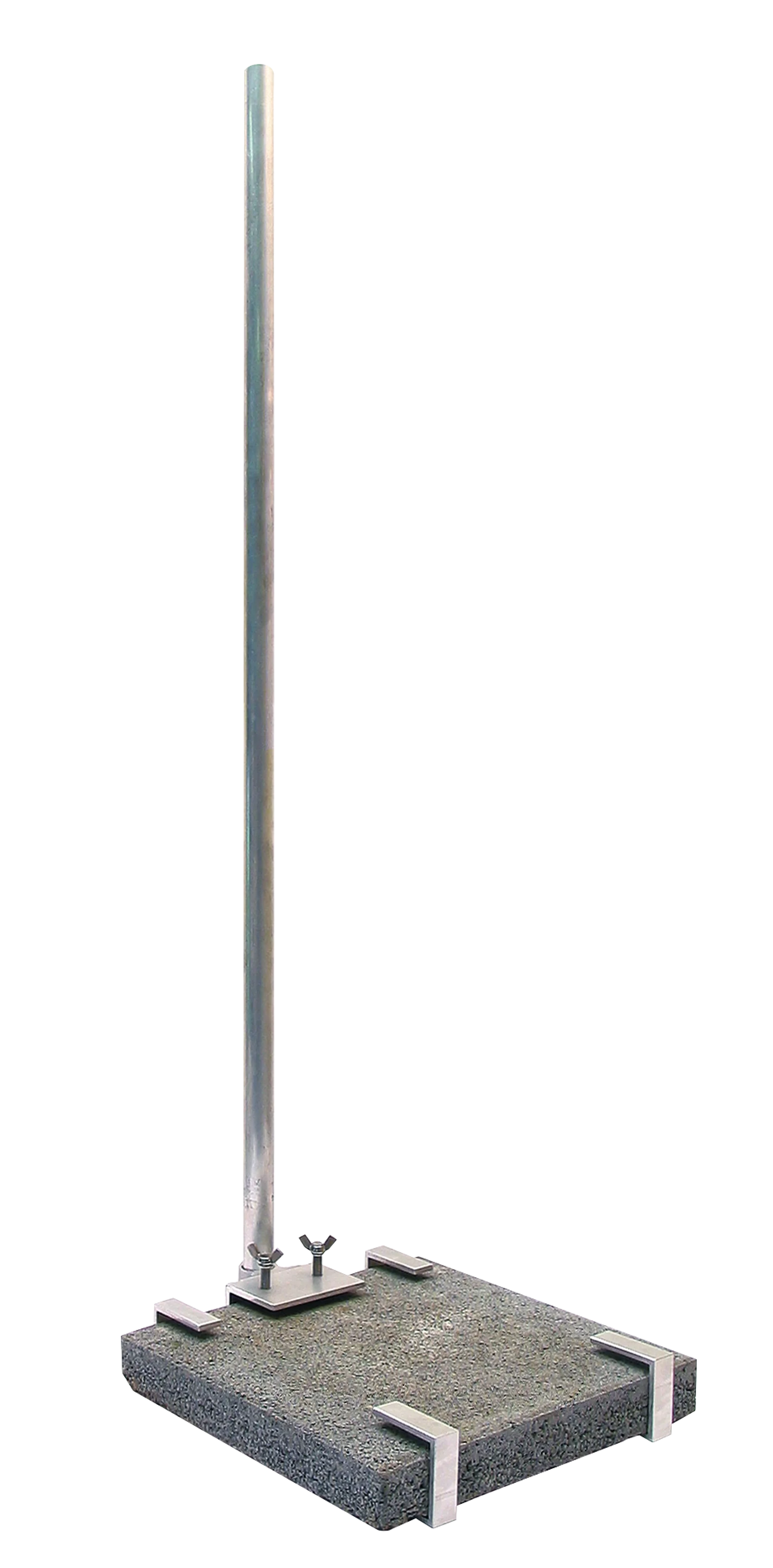 Balkonständer 33/45 (mit Klemmbefestigung) Schräg, Rechts