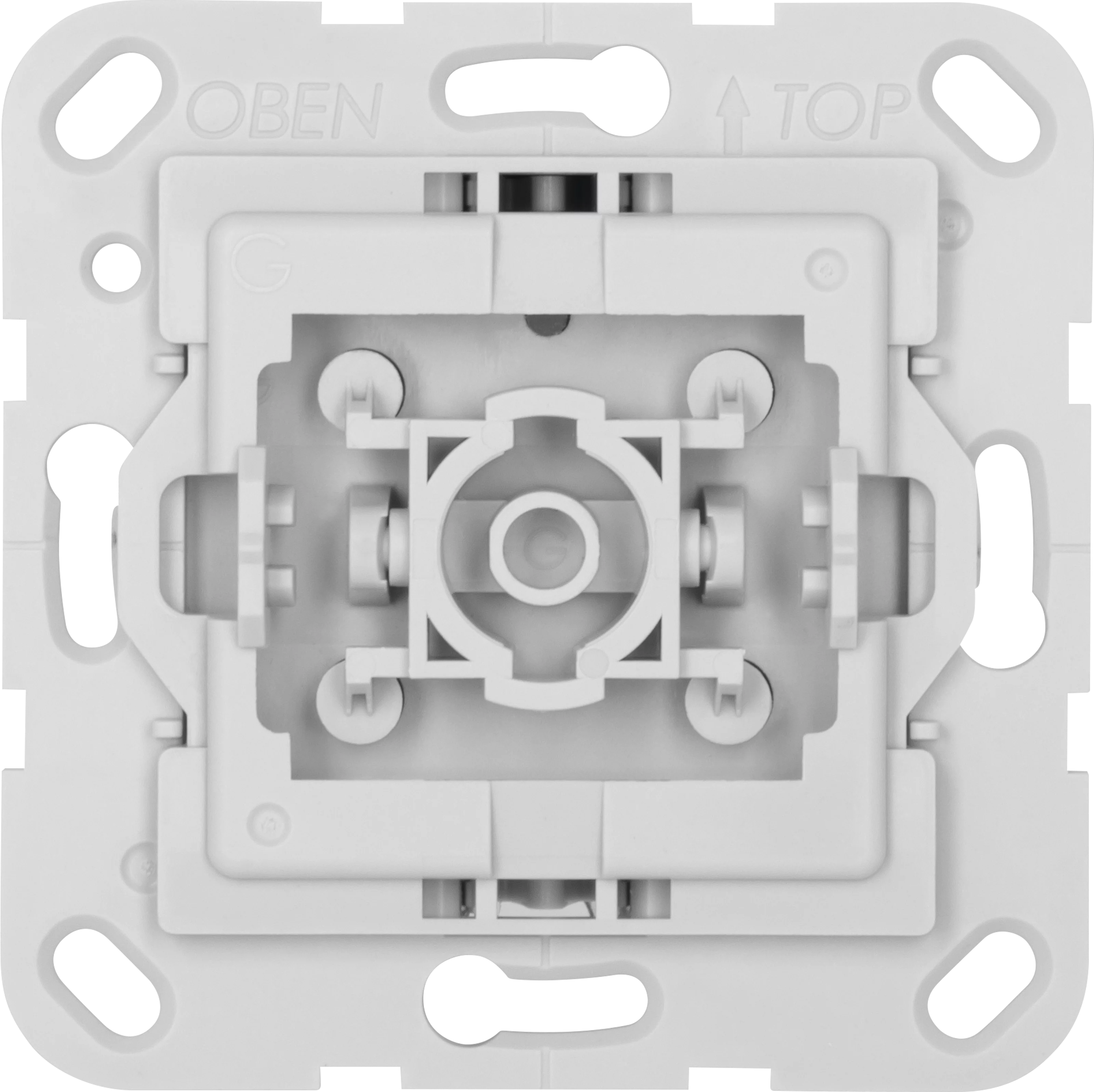 Off switch, complete, Gira Frontal, Front