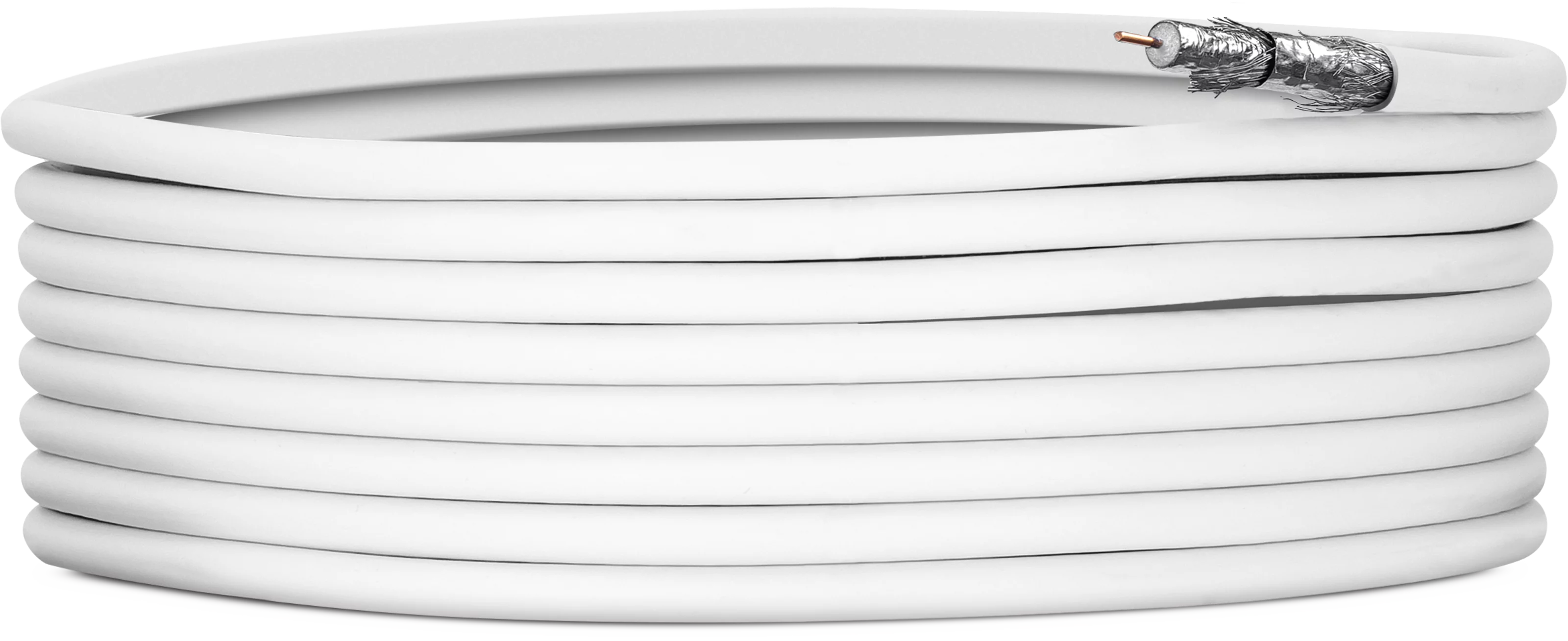 TK Basic 50m SAT Koaxial Kabel Frontal, Front