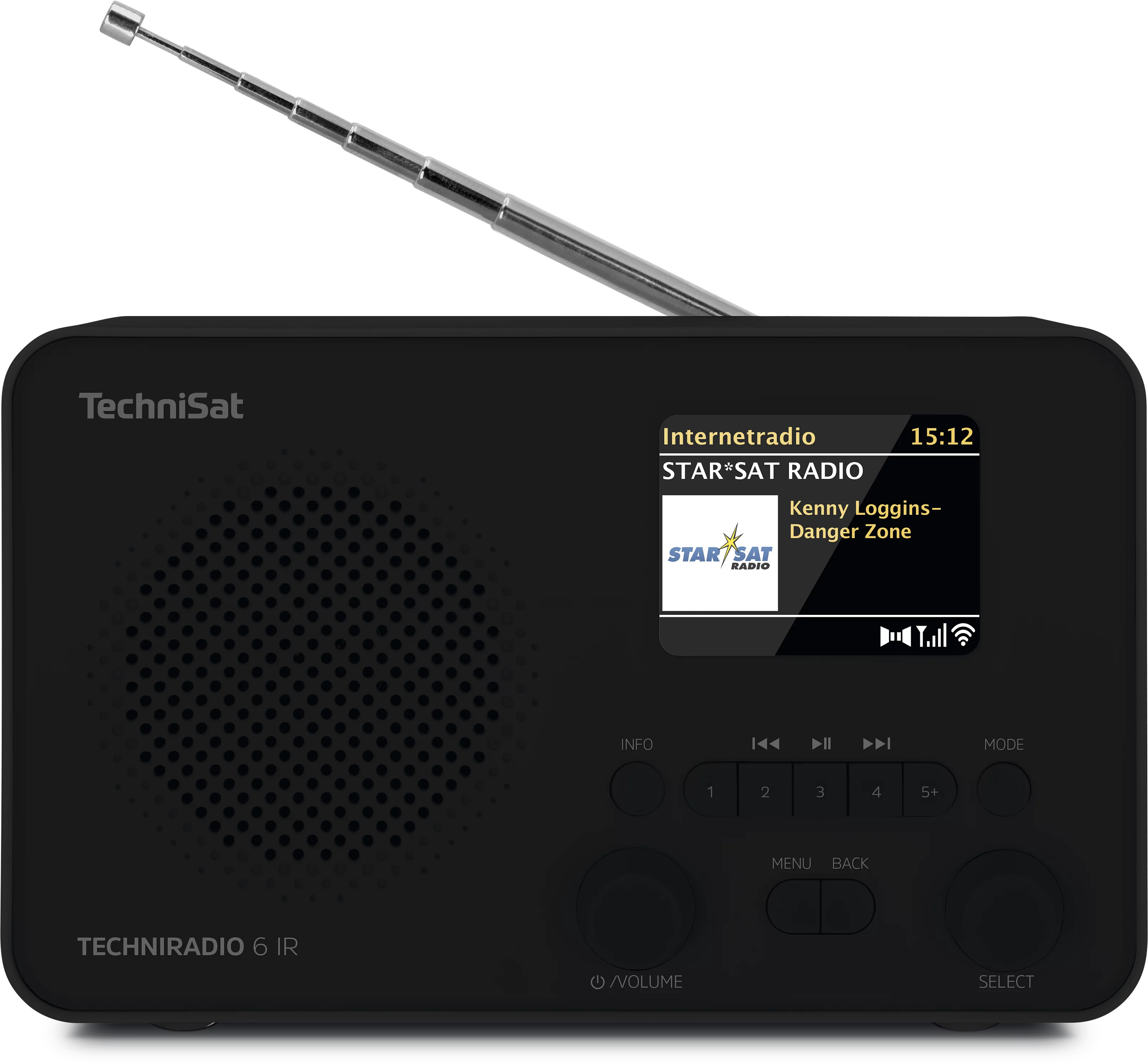 TECHNIRADIO 6 IR Frontal, Front