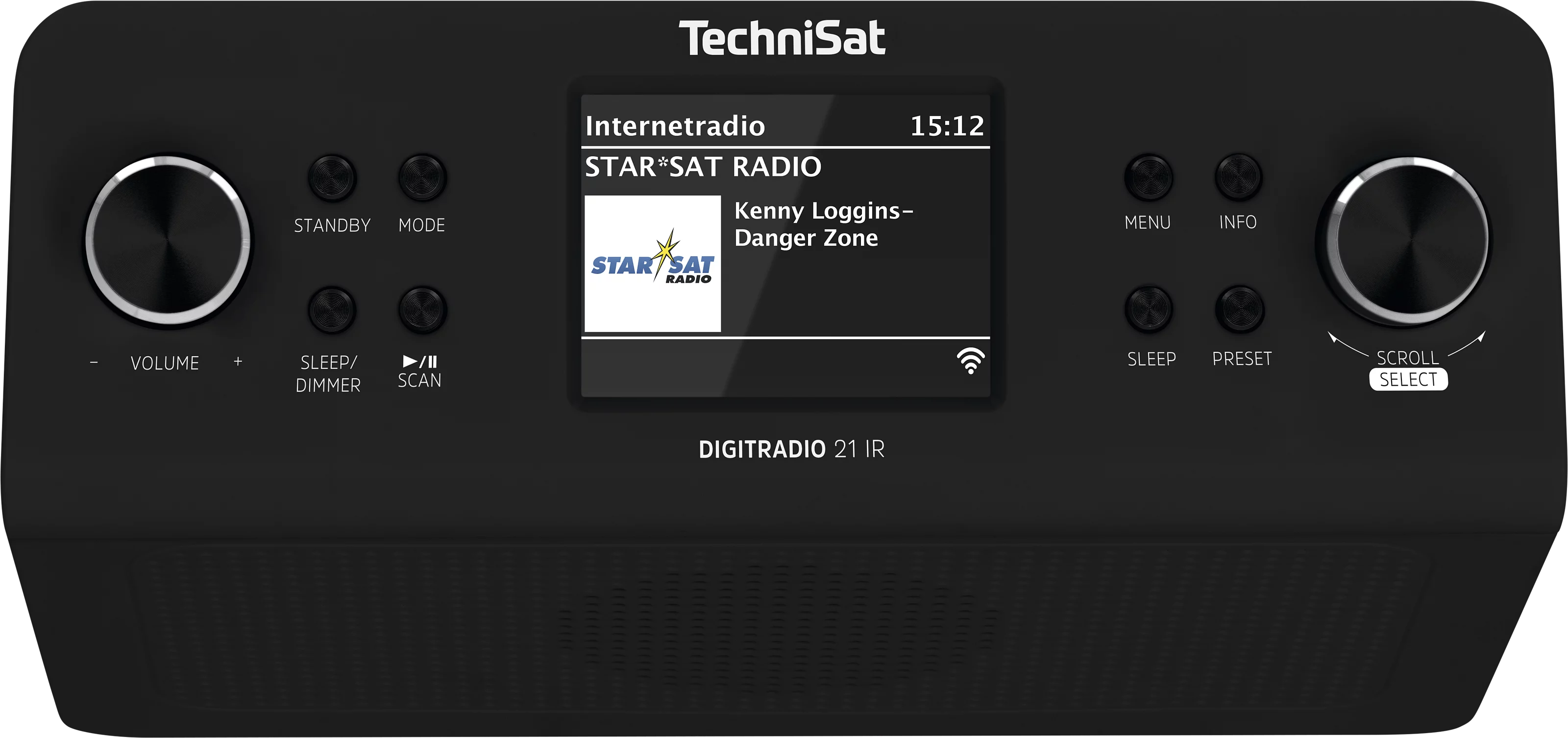 DIGITRADIO 21 IR Frontal, Front
