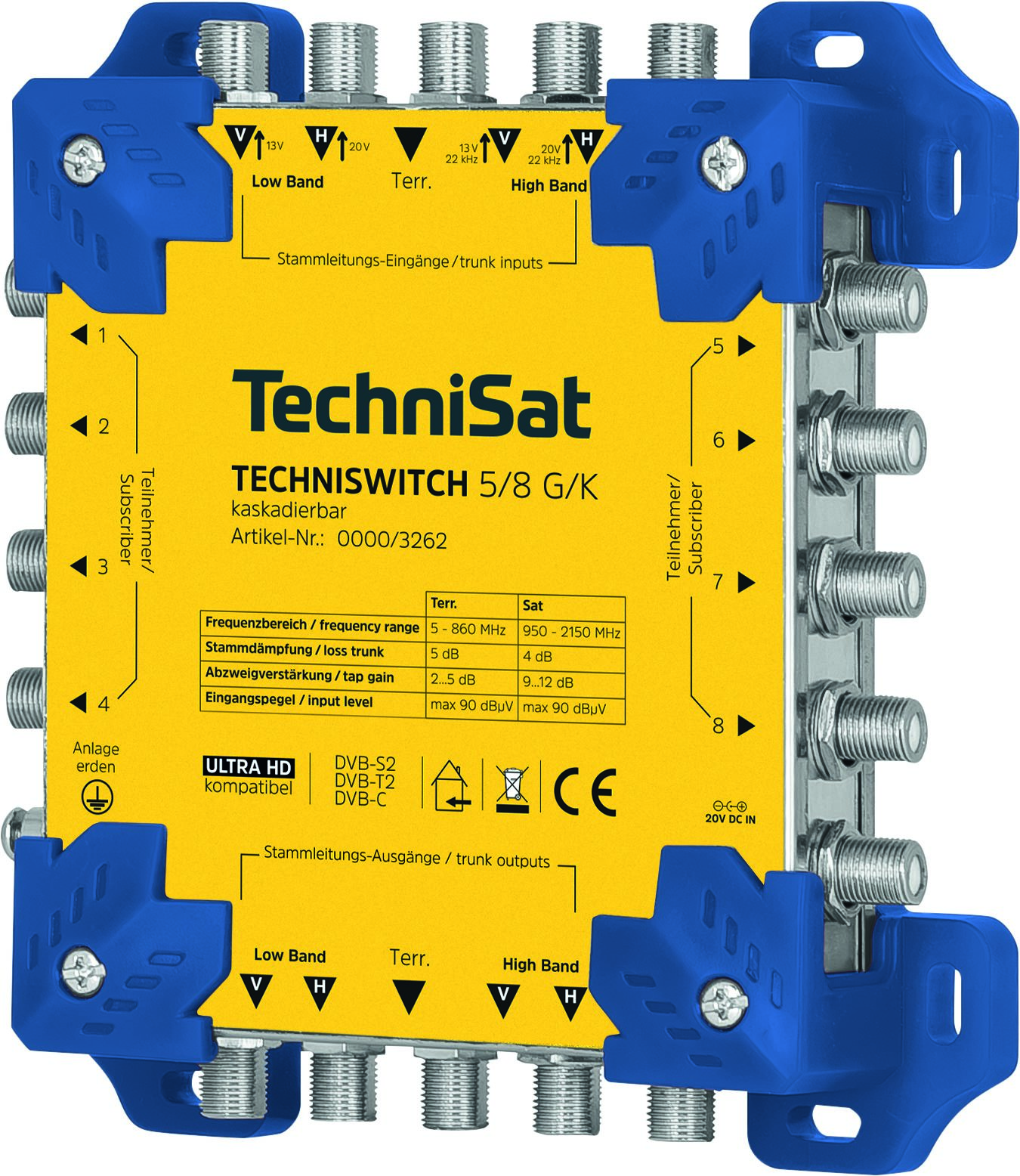 TECHNISWITCH 5/8 G/K