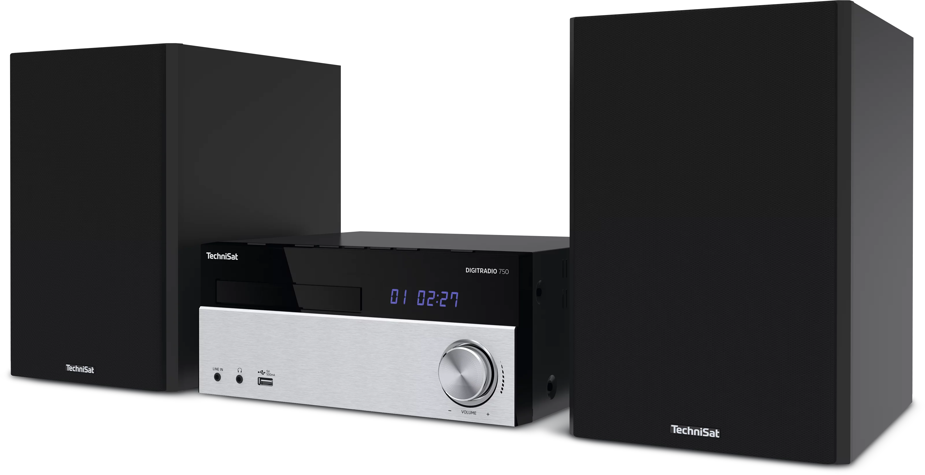 DIGITRADIO 750 Schräg, Links