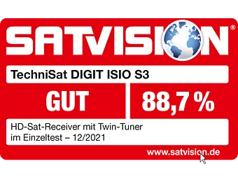 SATVISION 12/2021 - Testnote: gut (88,7%)
