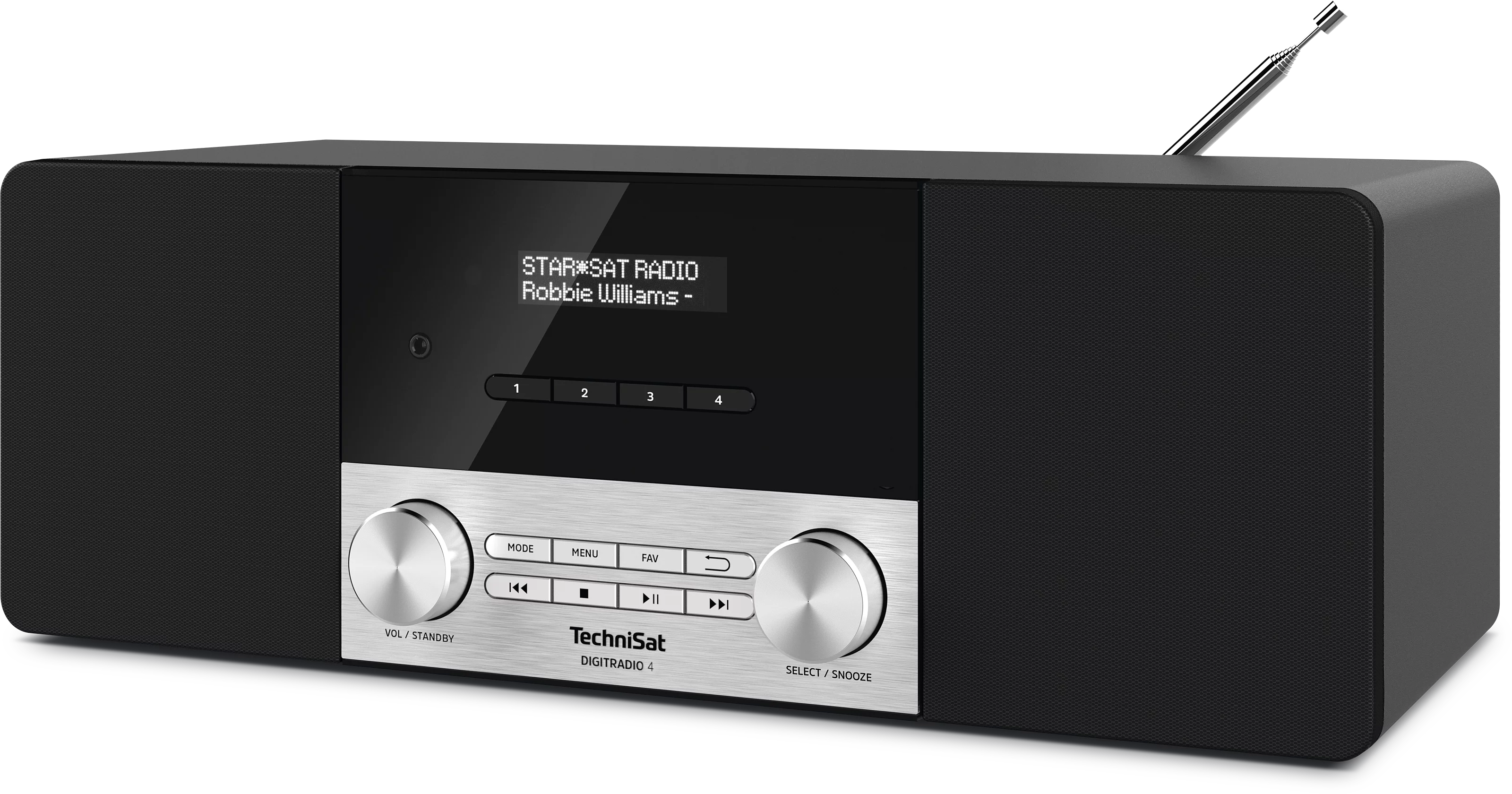 DIGITRADIO 4 Schräg, Links