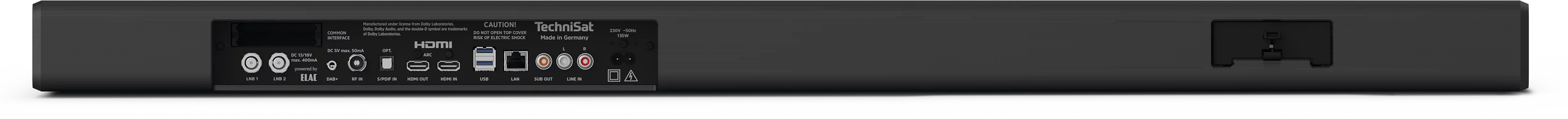 SONATA 1 (refurbished) Frontal, Rück