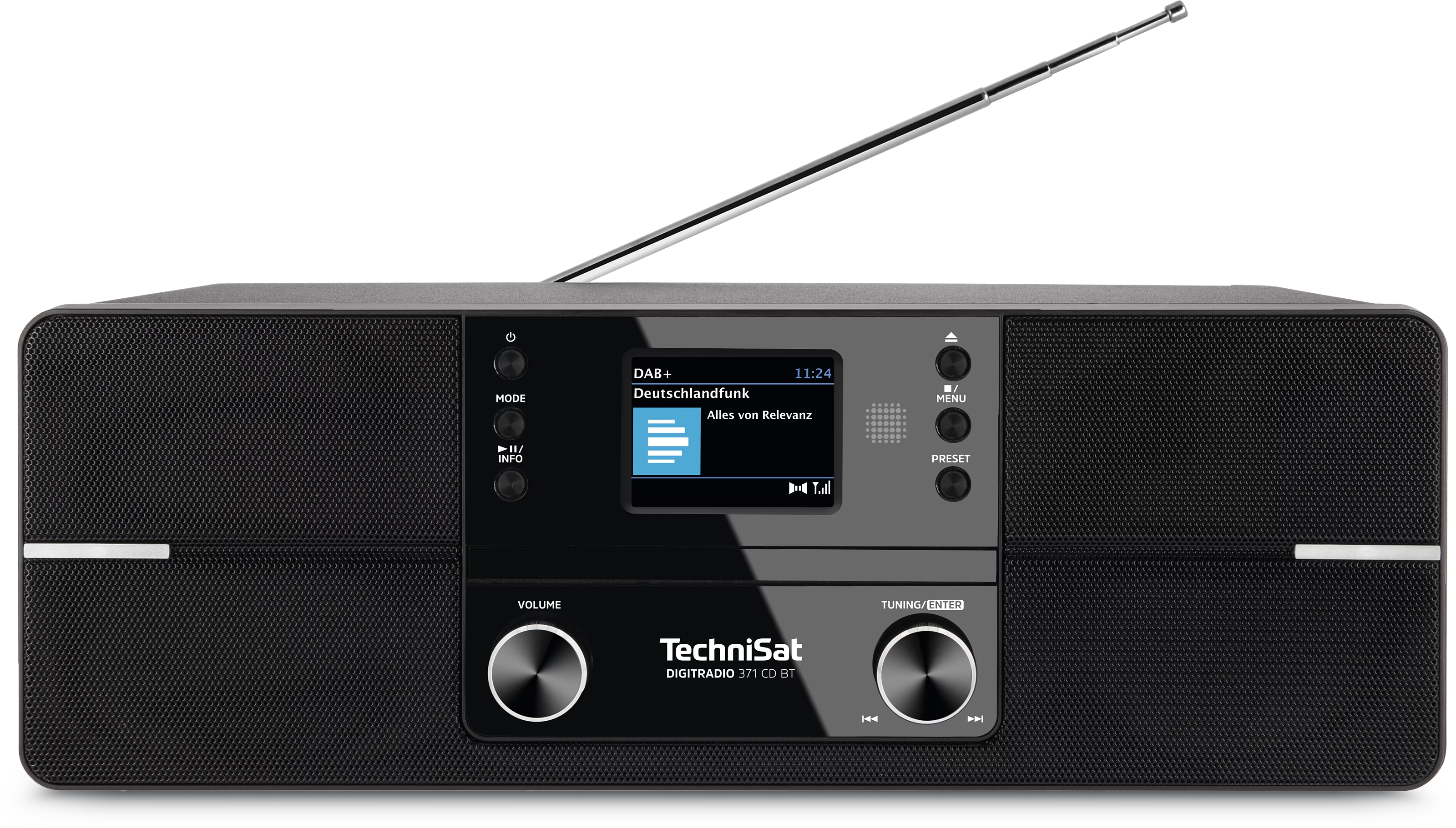 DIGITRADIO 371 CD BT Frontal, Front