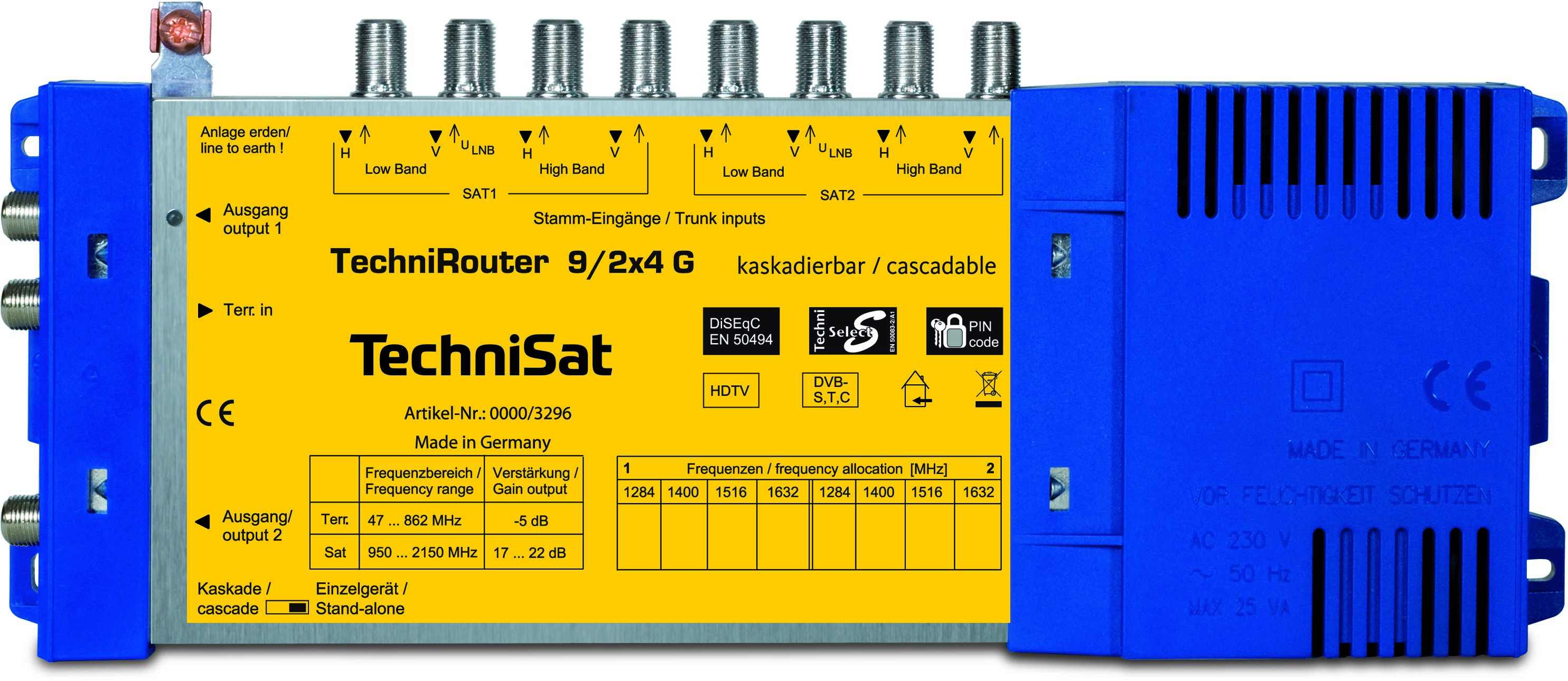 TECHNIROUTER 9/2x4 G (Grundeinheit) (B-Ware)