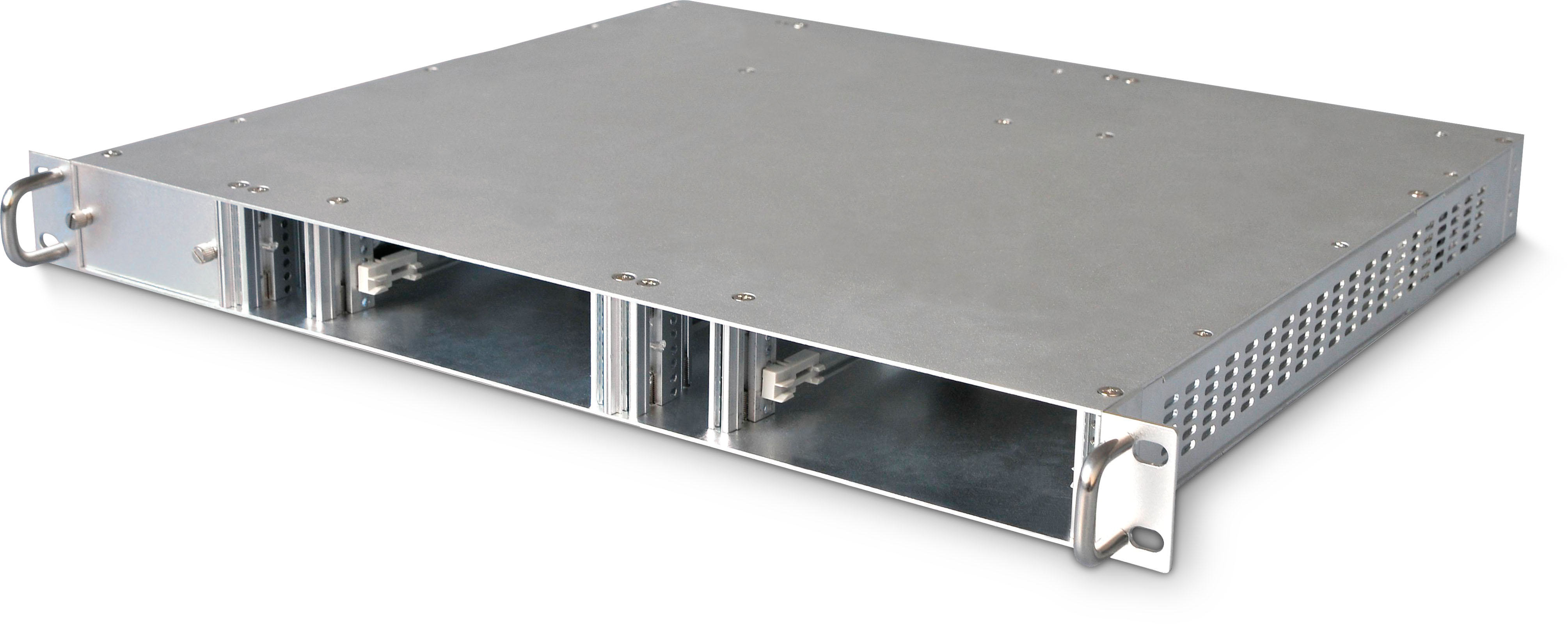 Basiseinheit 1 HE TECHNINET IP Schräg, Links