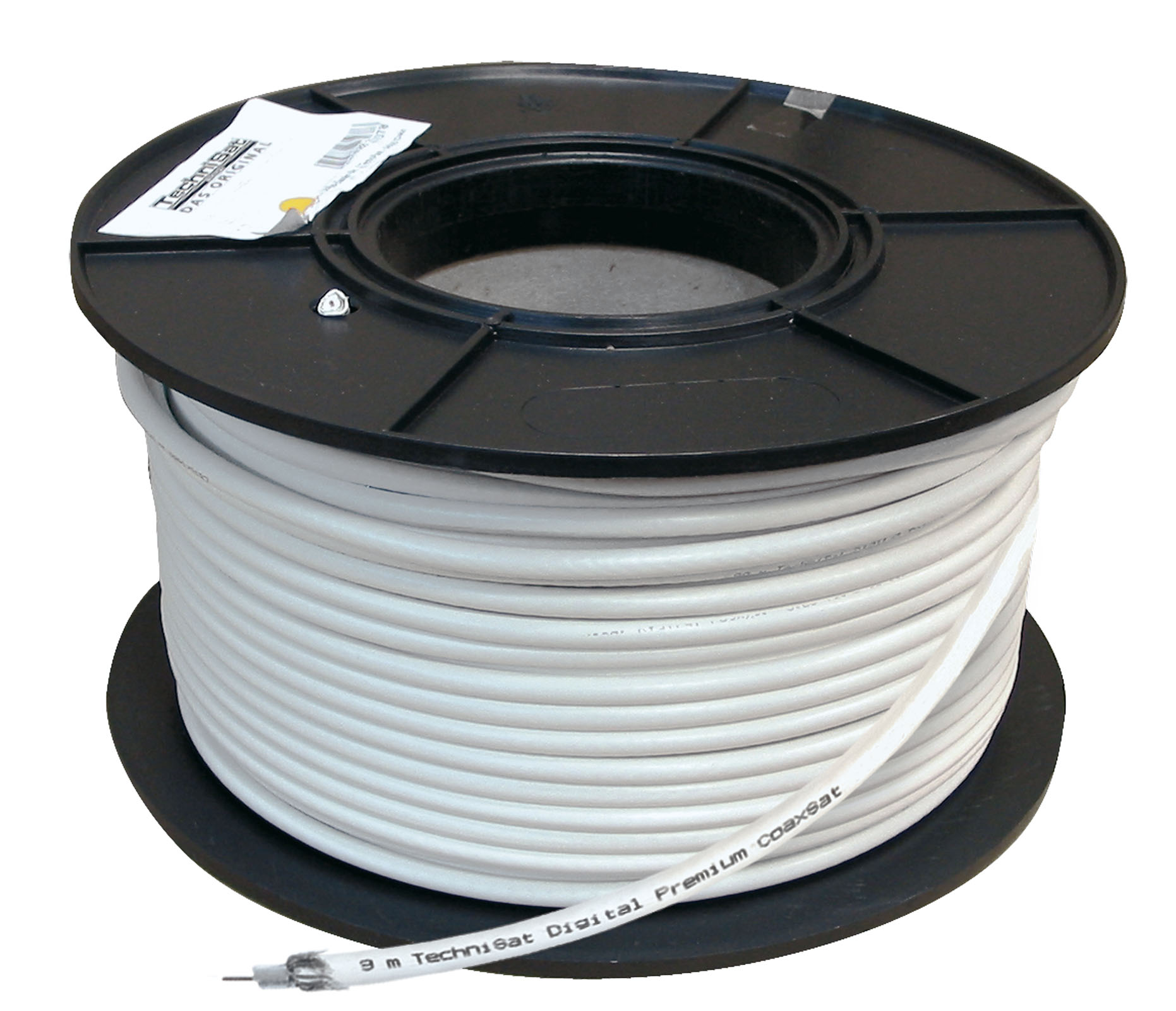 120 dB Premium-Kabel, 100-m-Spule Frontal, Front