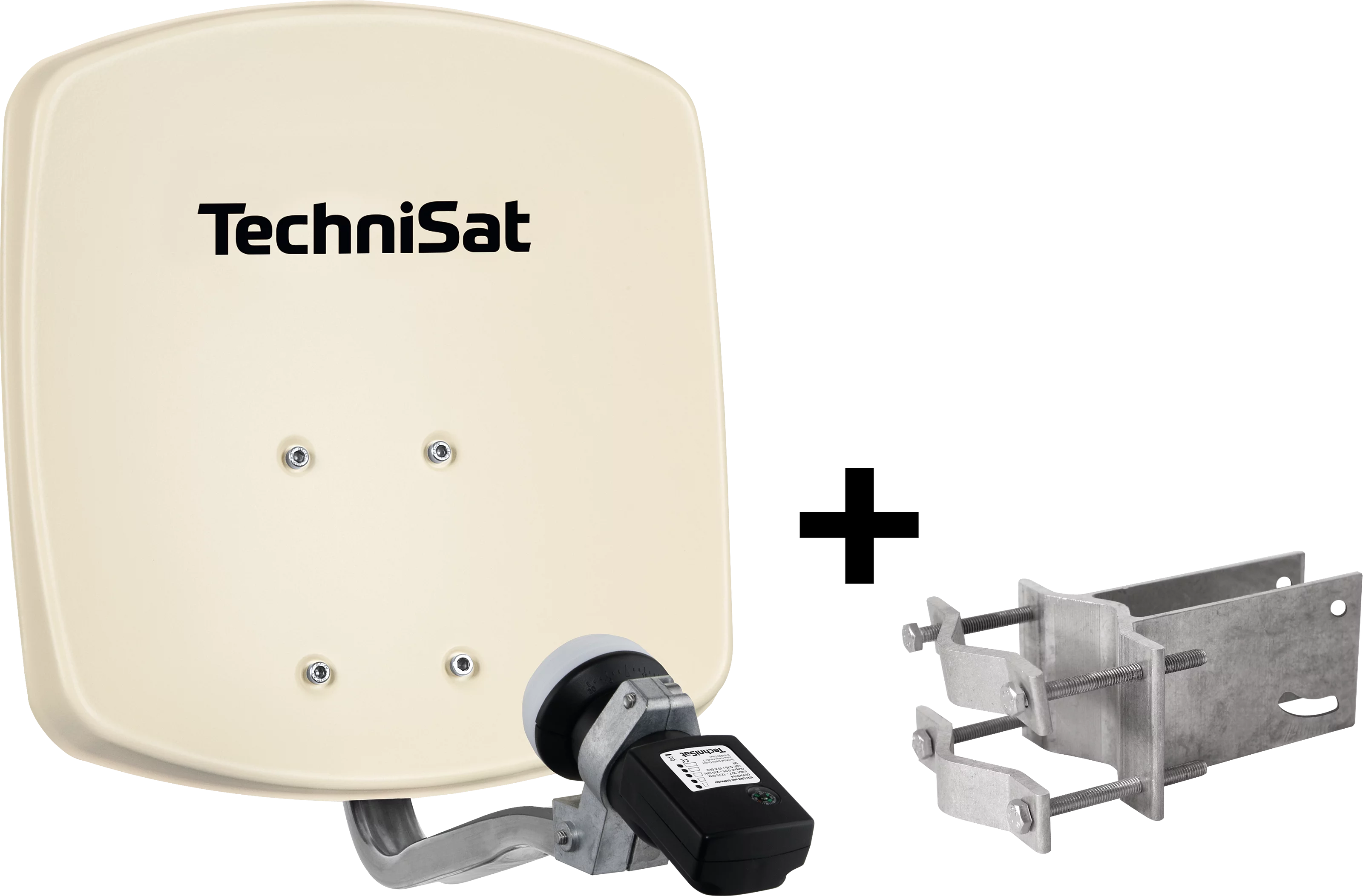 DIGIDISH 33, Satfinder V/H-LNB Frontal, Front