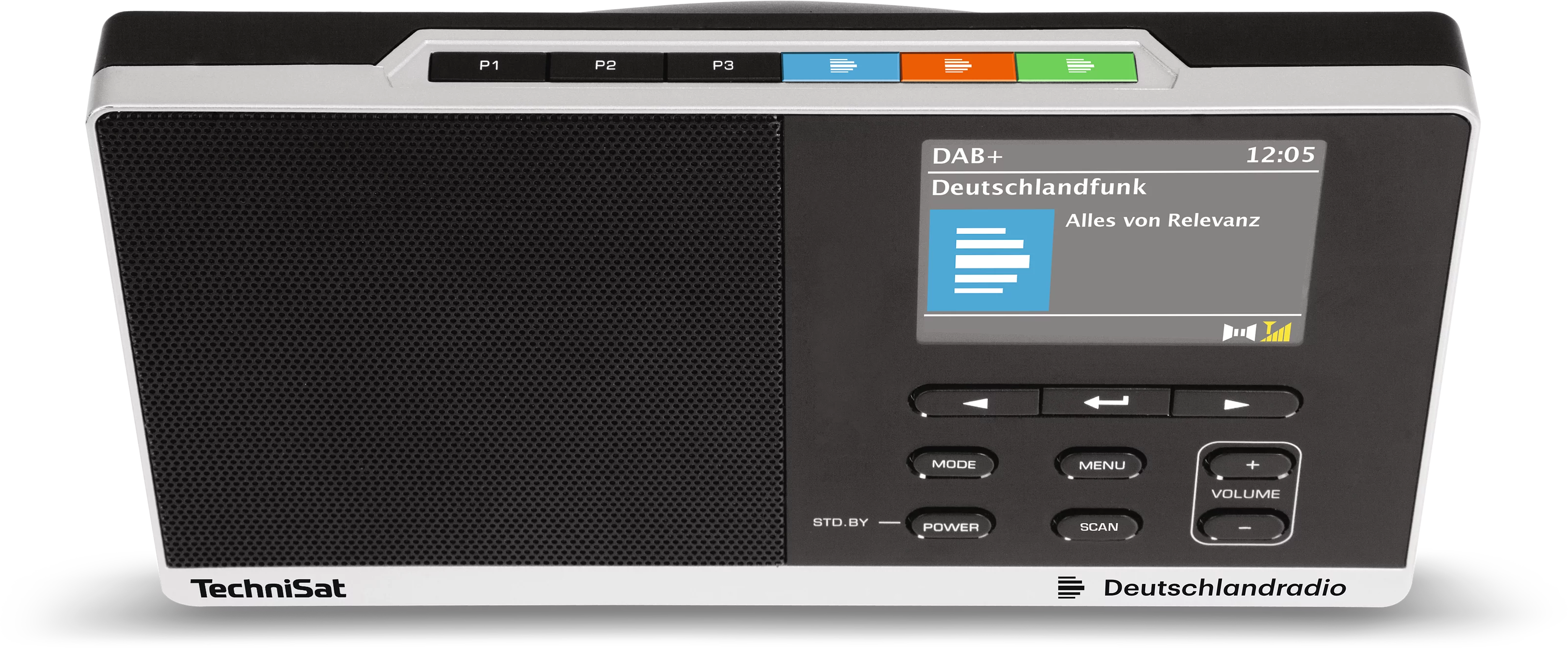 DIGITRADIO 215 Deutschland Edition Frontal, Oben