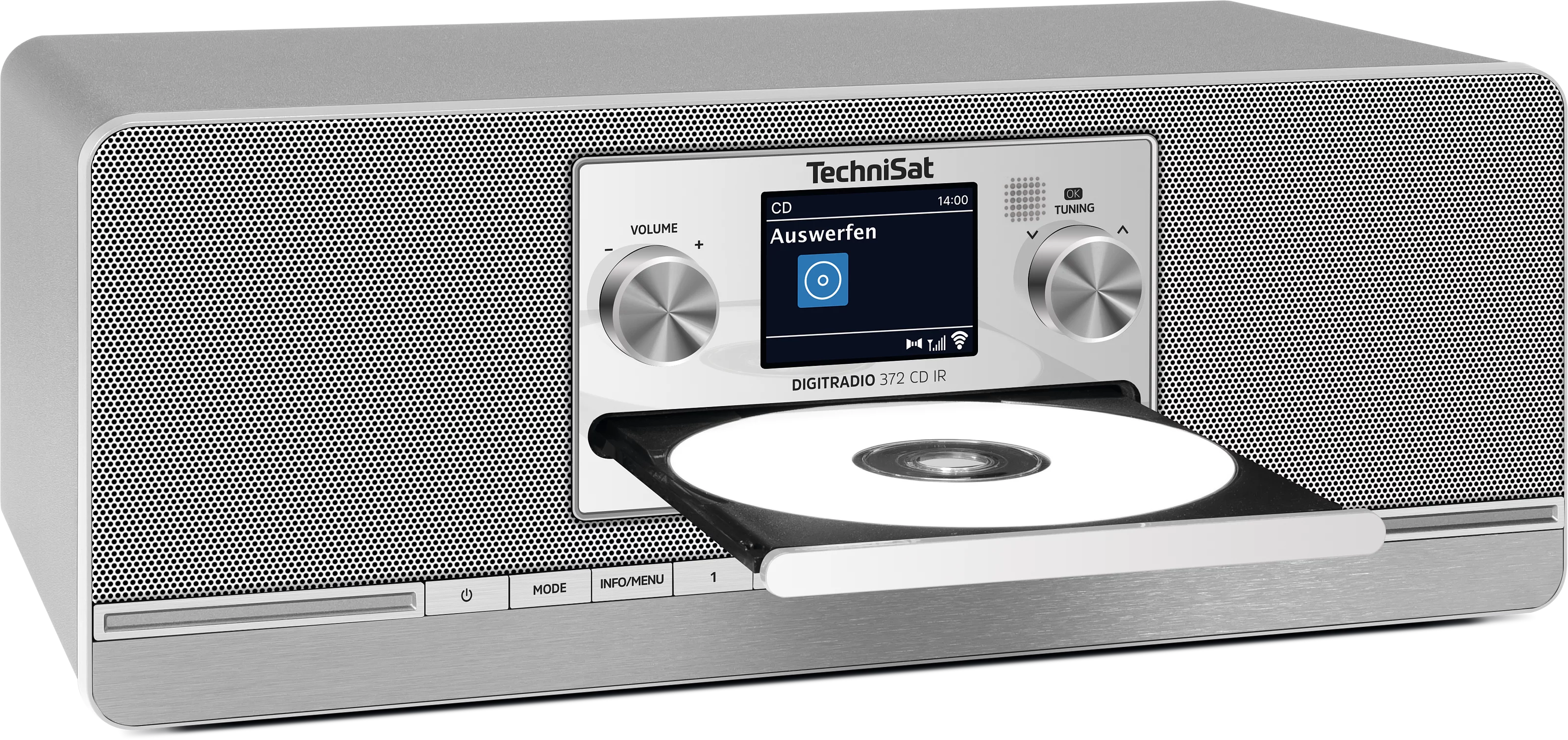 DIGITRADIO 372 CD IR Schräg, Rechts