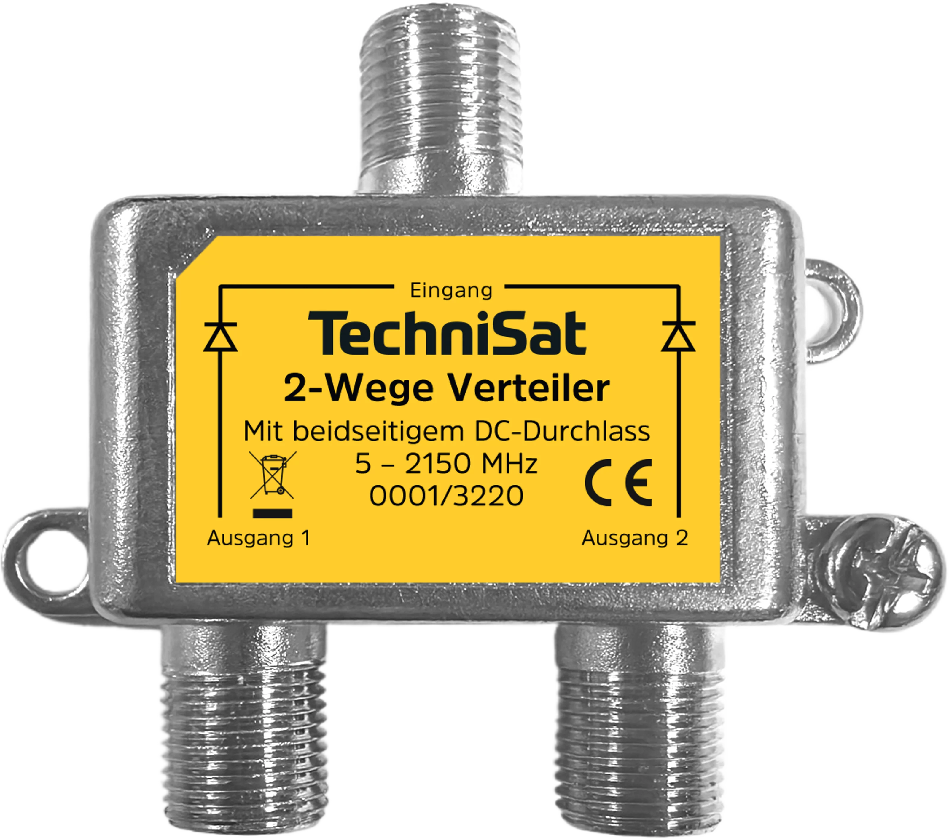 2-Wege-Verteiler Frontal, Front