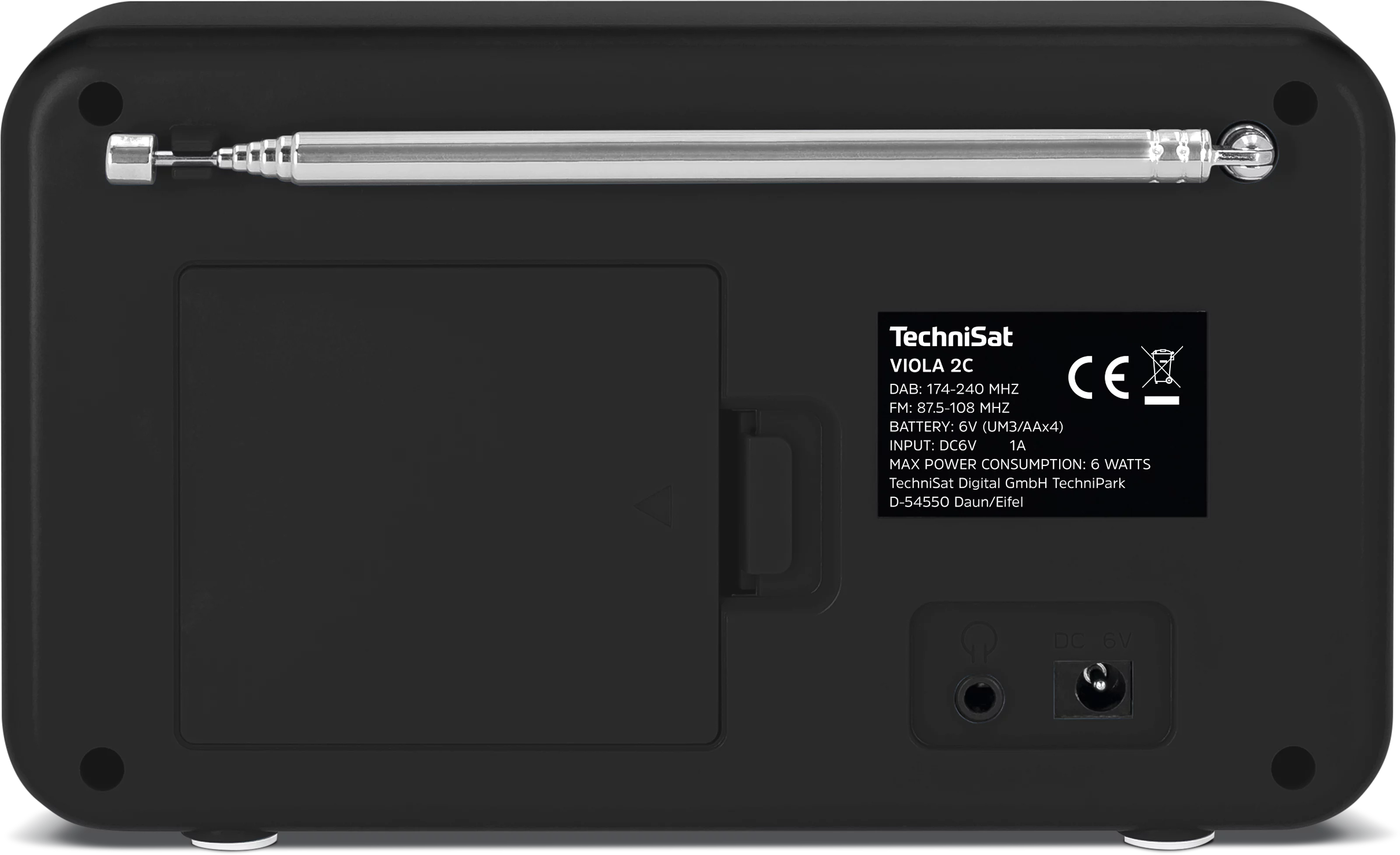 VIOLA 2 C (B-Ware) Frontal, Rück