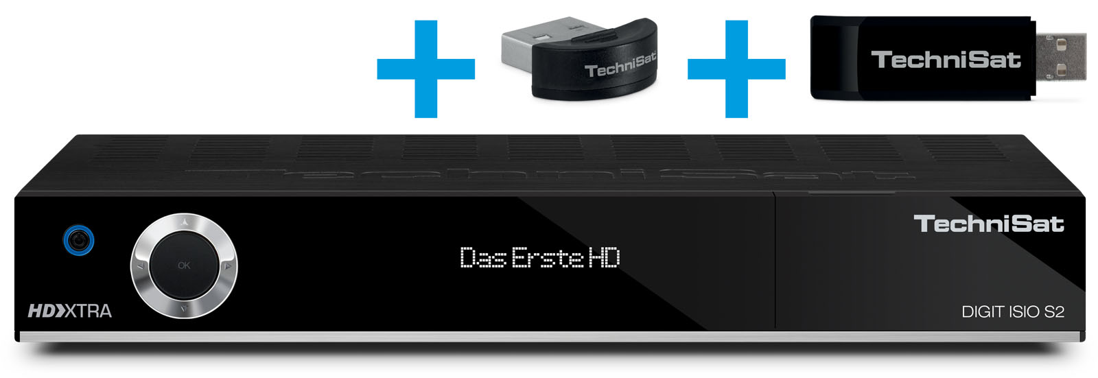 DIGIT ISIO S2 inkl. Bluetooth- u. WLAN-Adapter Frontal, Front