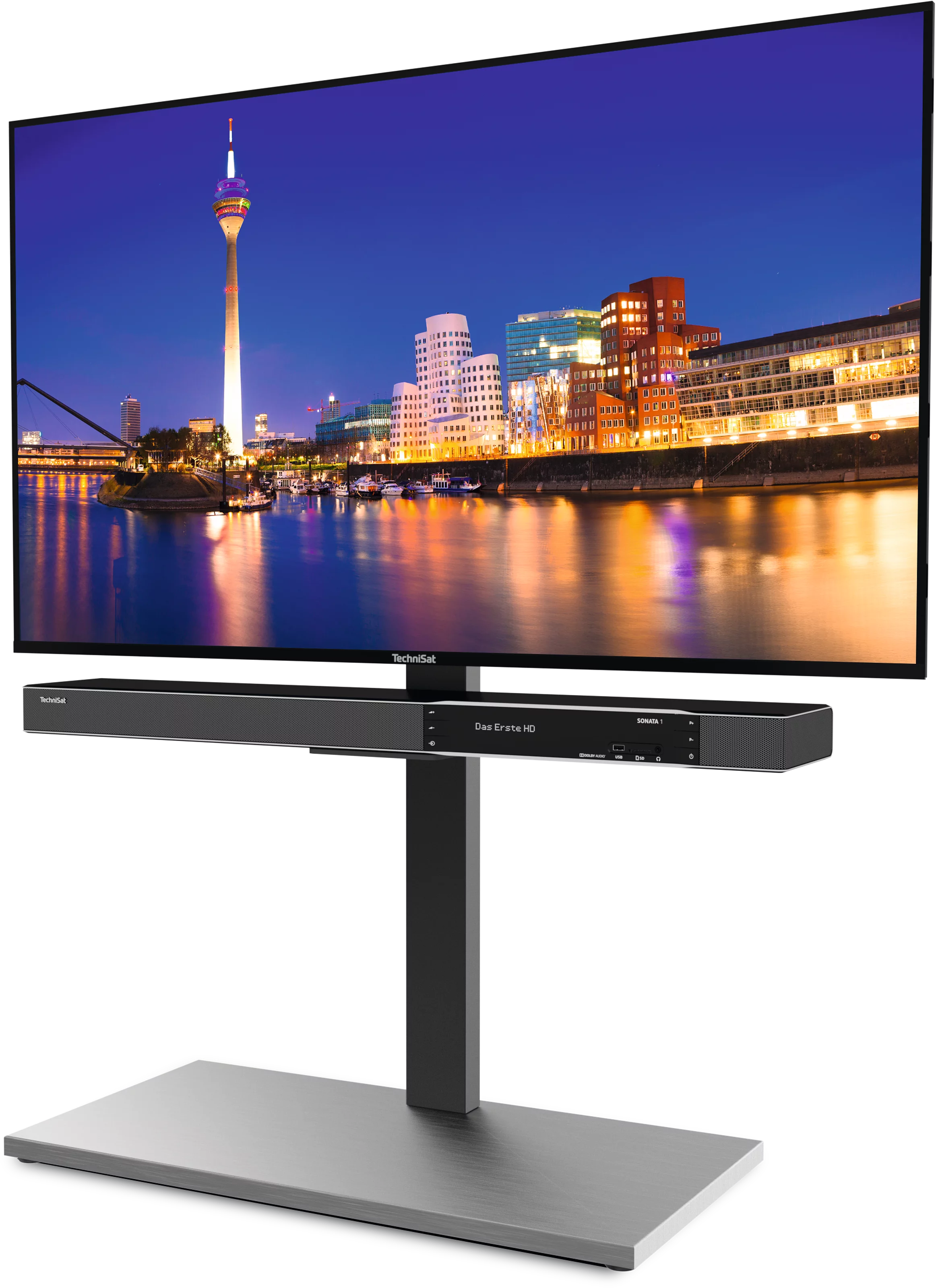 Bestkombi SONATA 1 + Standfuß + MONITORLINE 55 Frontal, Front