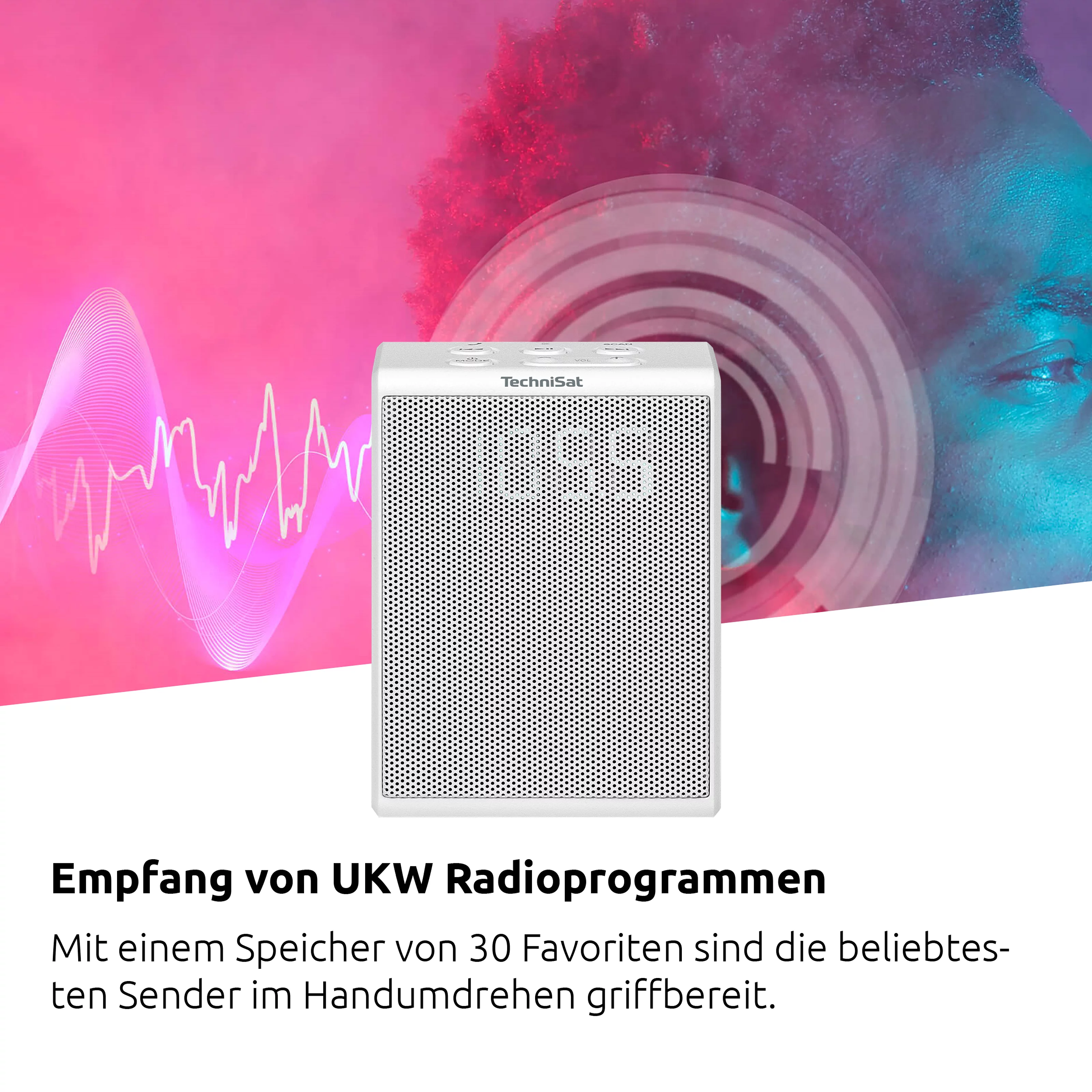 VIOLA Steckdosenradio (B-Ware)