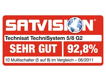 SatVision (06/2011) - Note: sehr gut (92,8%)