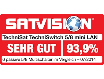 SatVision (07/2014) - Note: Sehr gut (93,9 %)