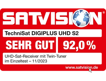 SATVISION 11/2023 "Sehr gut" - 