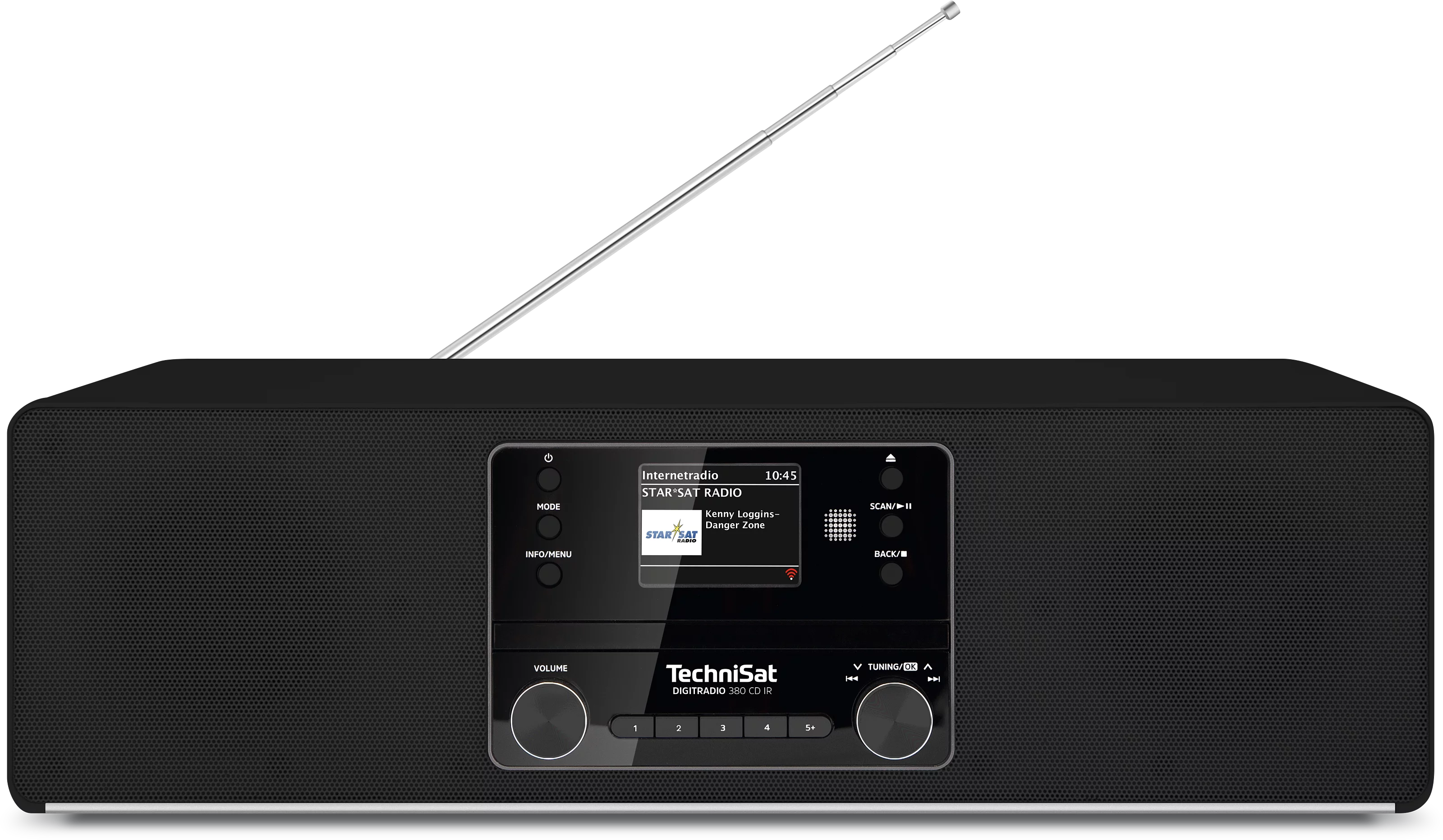 DIGITRADIO 380 CD IR Frontal, Front