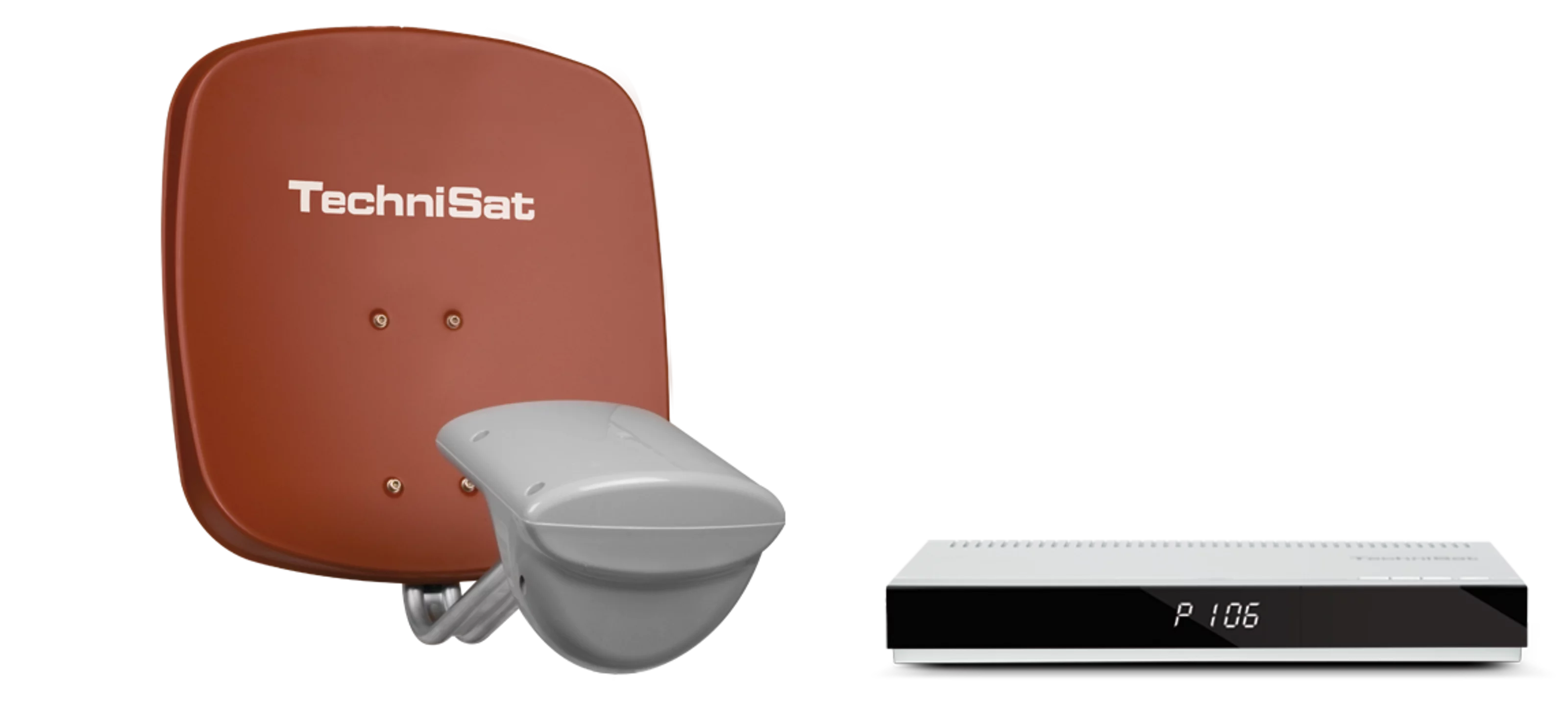 MULTYTENNE Twin (rot) + 1 x TECHNISTAR S2, silber Frontal, Front