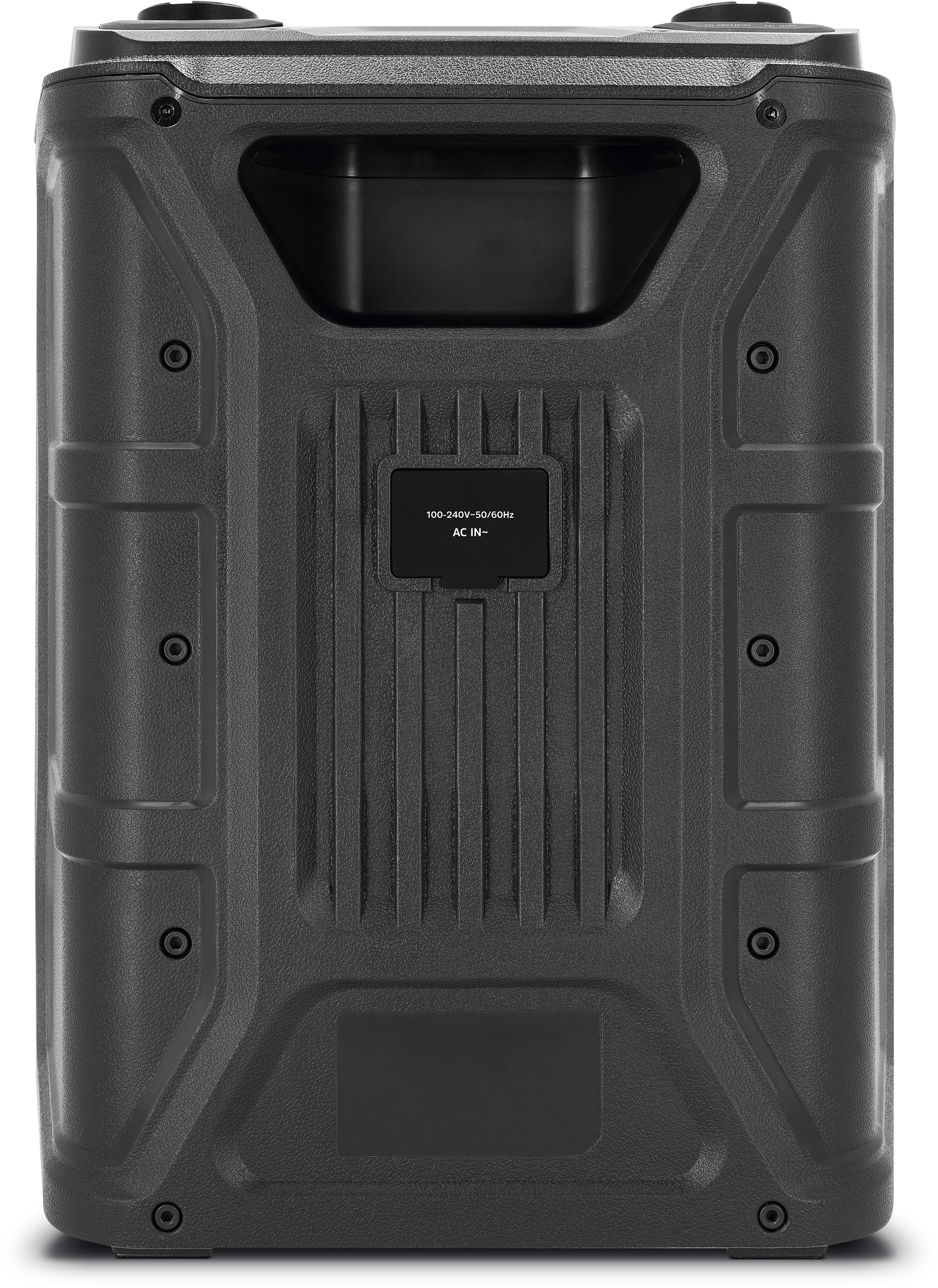 BLUSPEAKER BOOM Frontal, Rück