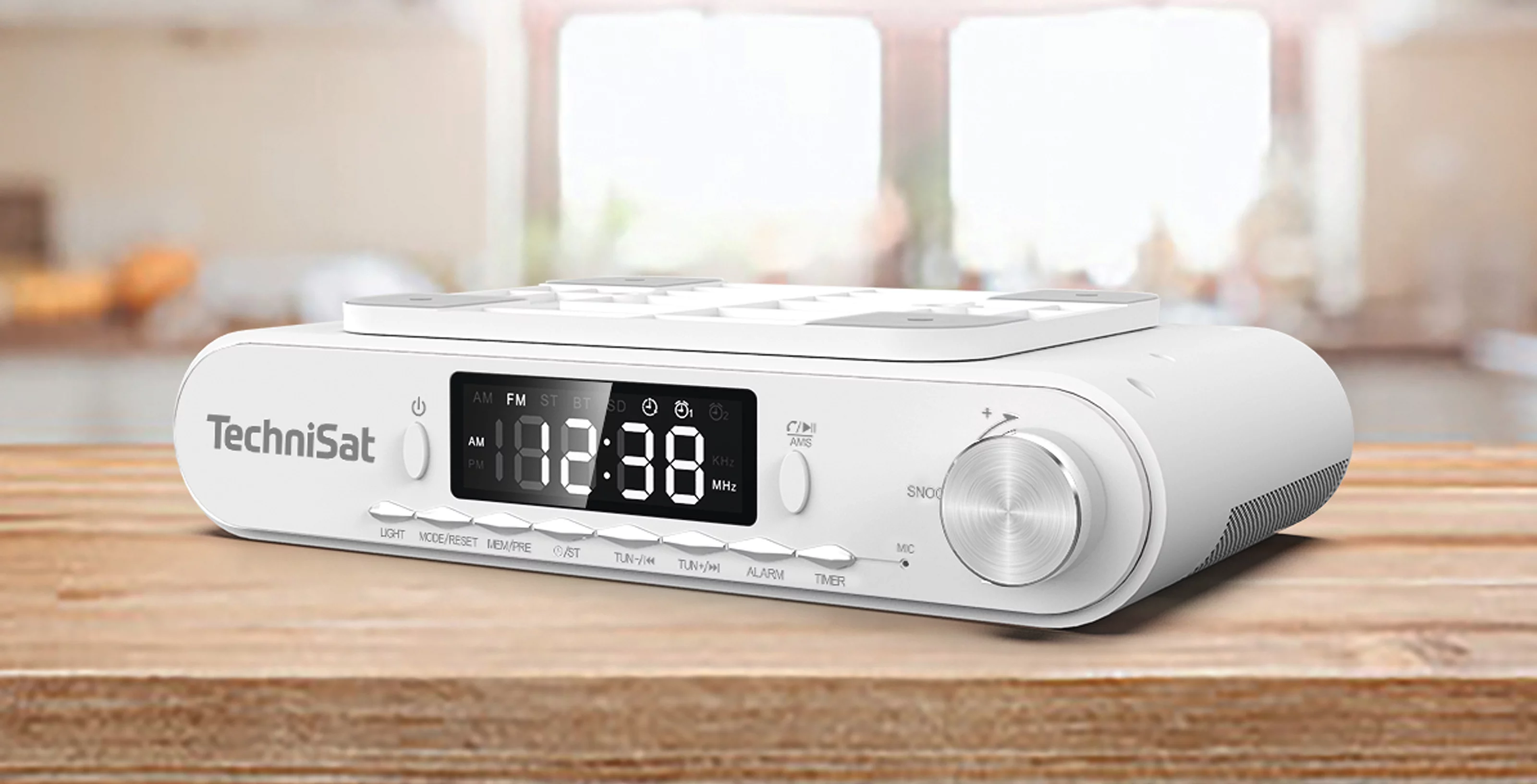 VIOLA kitchen radio, white Szene