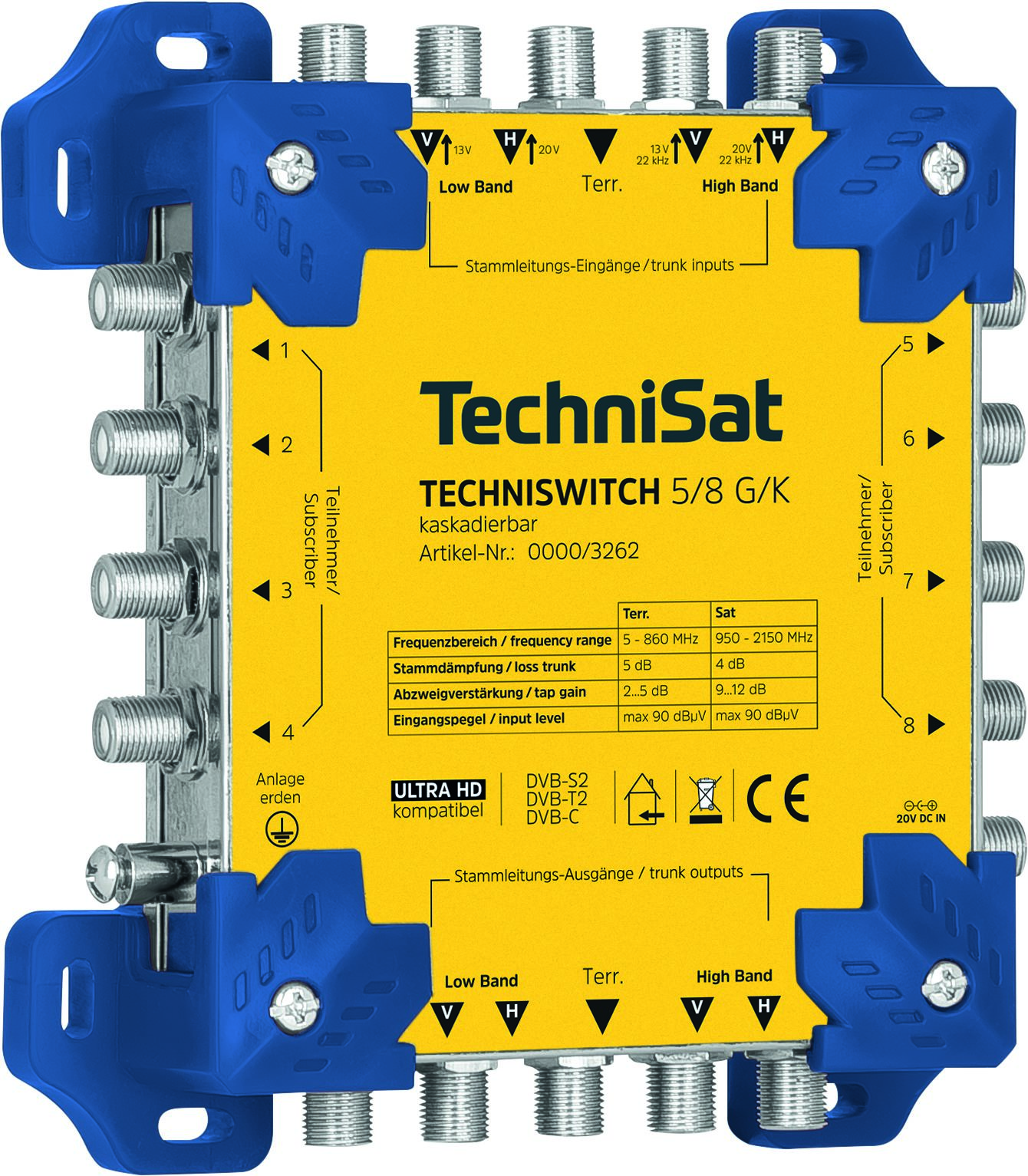 TECHNISWITCH 5/8 G/K