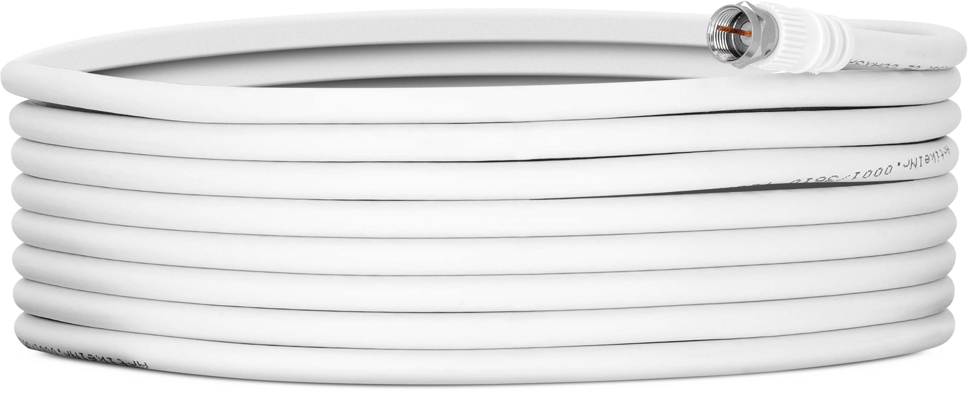 COAXSAT 2150 (vorkonfektioniert), 10 m + 2 F-Stecker Frontal, Front COAXSAT 2150 (vorkonfektioniert), 10 m + 2 F-Stecker Frontal, Front