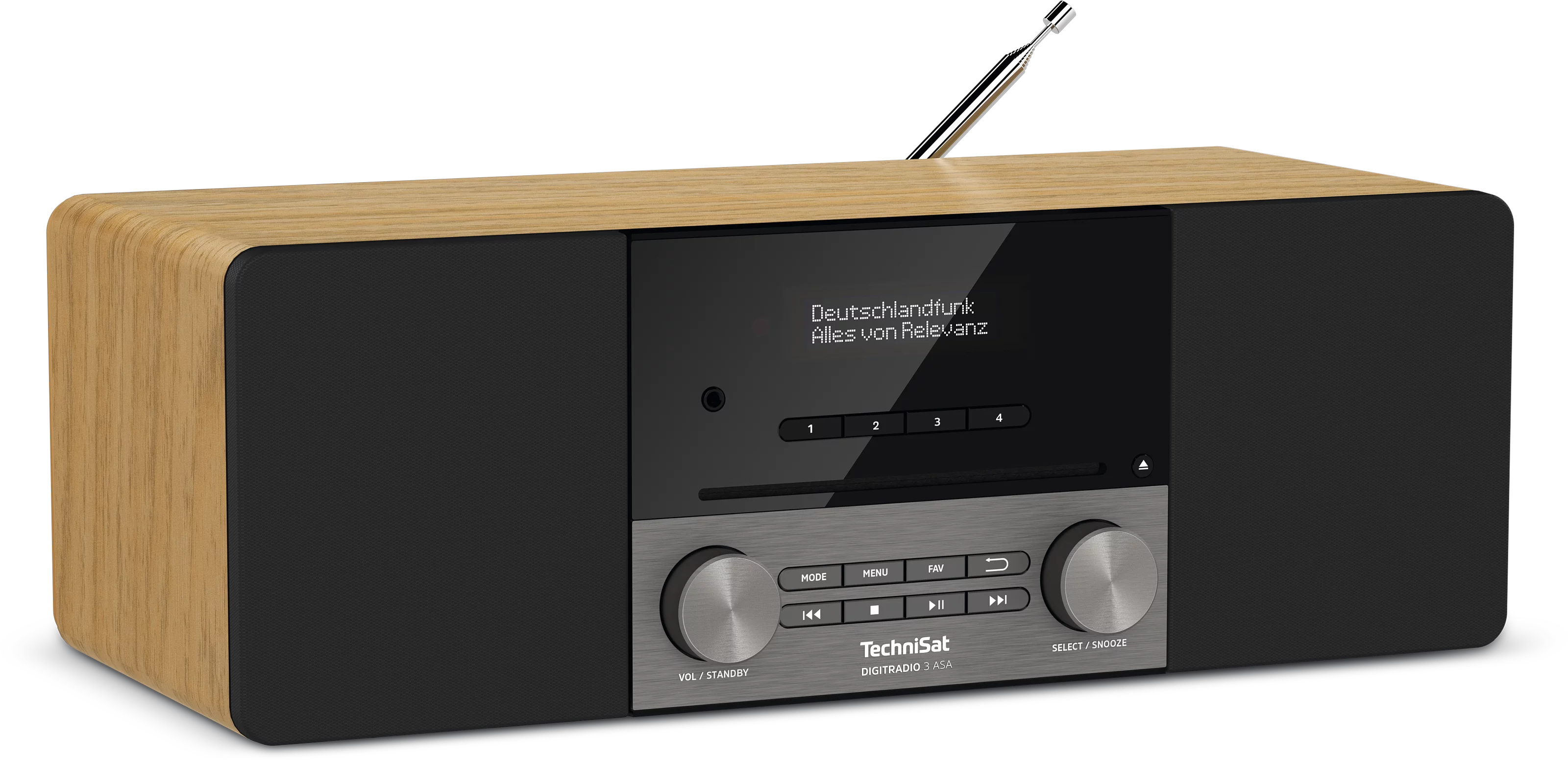 DIGITRADIO 3 ASA Schräg, Rechts