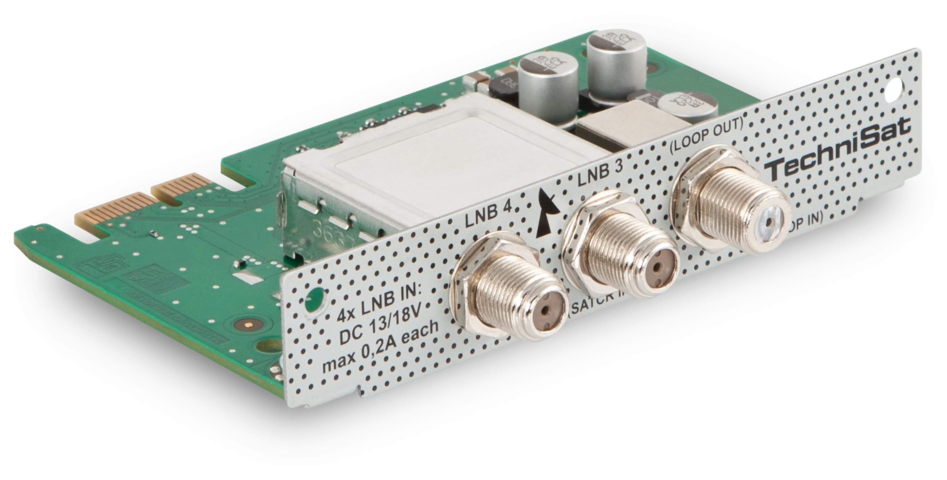 DoppelTuner-Modul S Schräg, Rechts