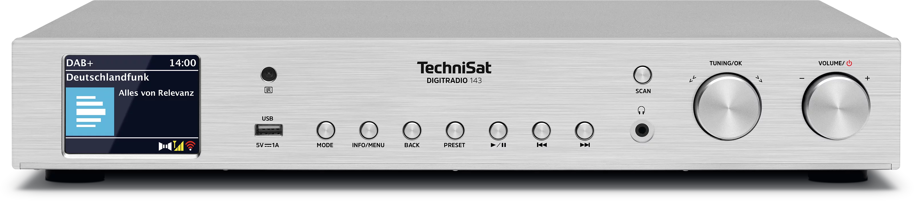 DIGITRADIO 143 (V3) Frontal, Front